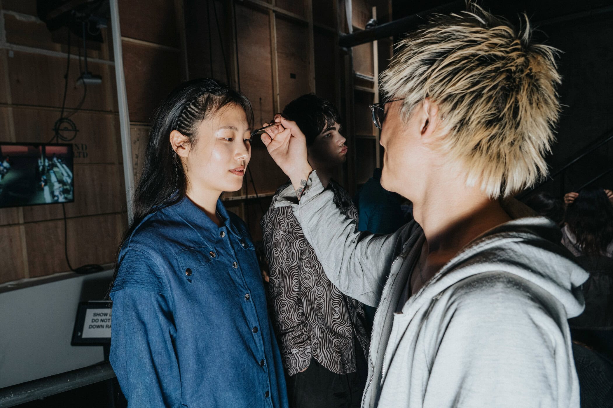 Charlie Constantinou Spring 2027 Fashion Show Backstage
