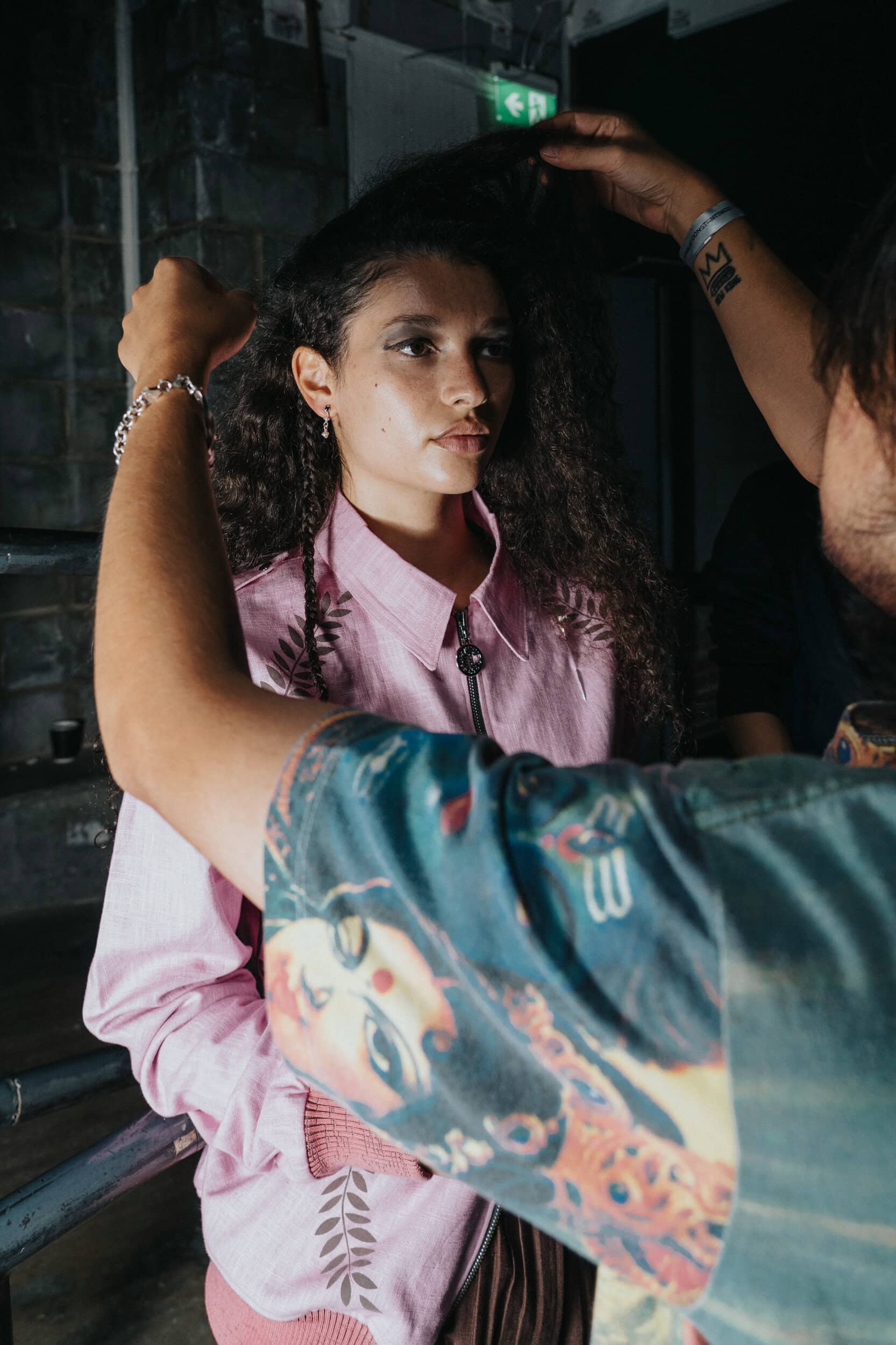 Charlie Constantinou Spring 2027 Fashion Show Backstage