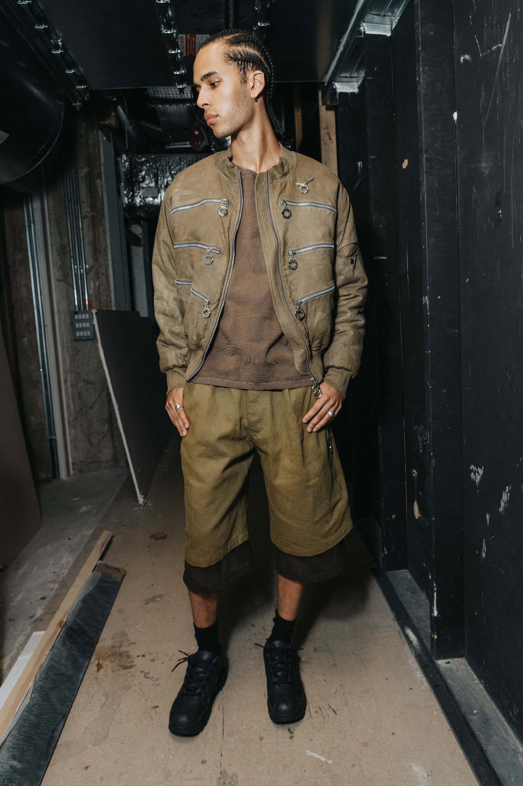 Charlie Constantinou Spring 2027 Fashion Show Backstage