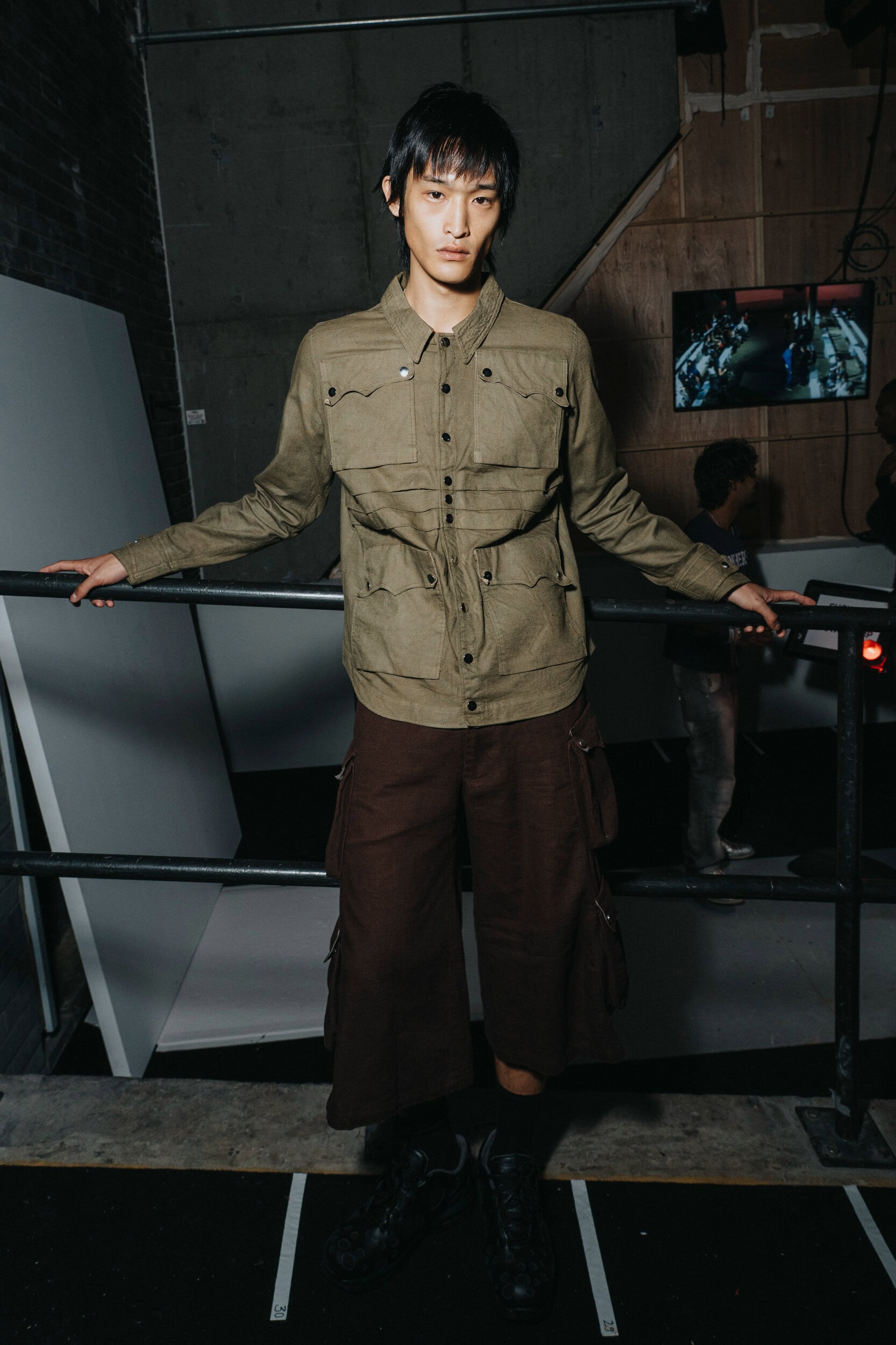 Charlie Constantinou Spring 2027 Fashion Show Backstage