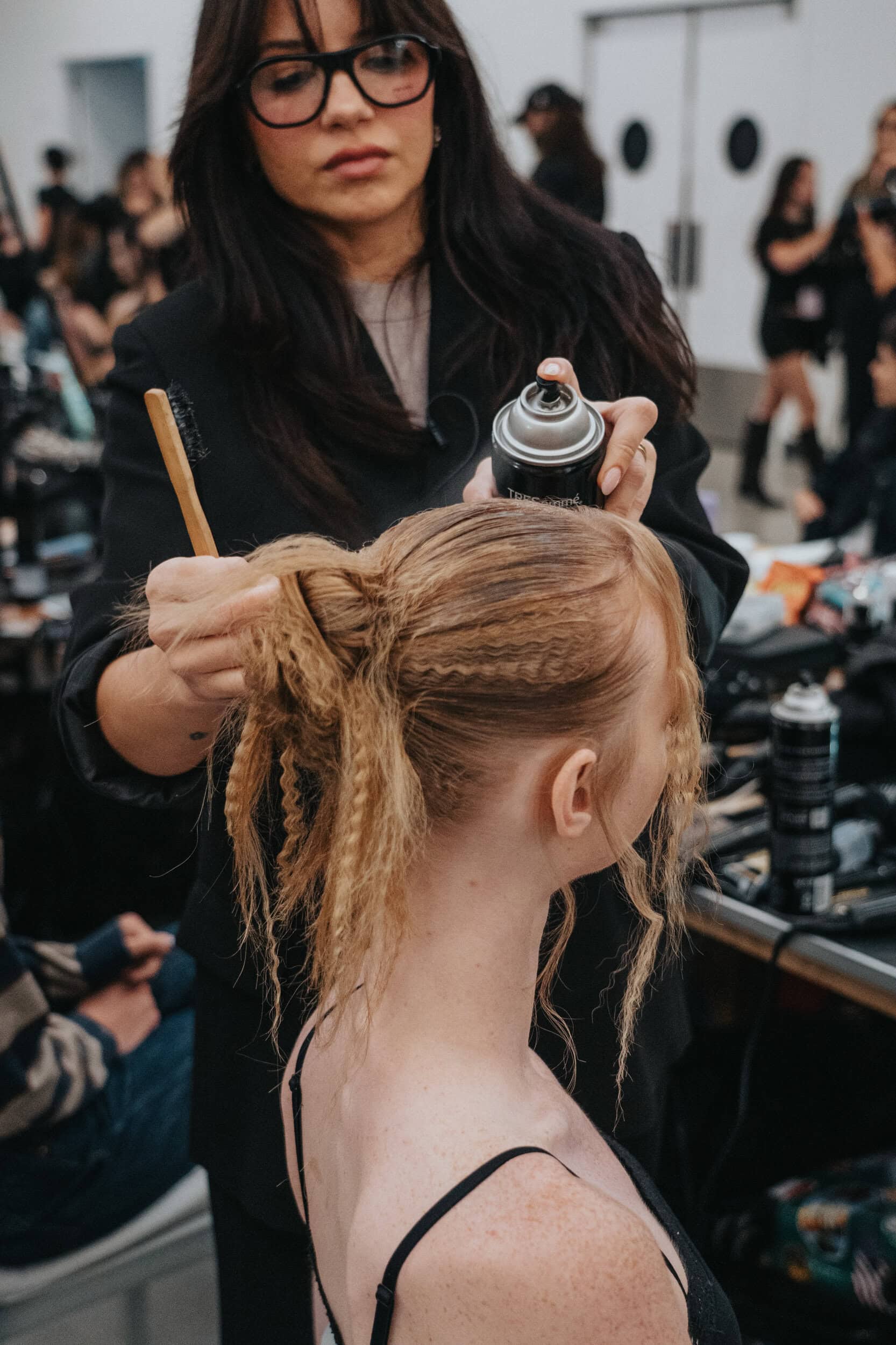 Christian Cowan Spring 2027 Fashion Show Backstage