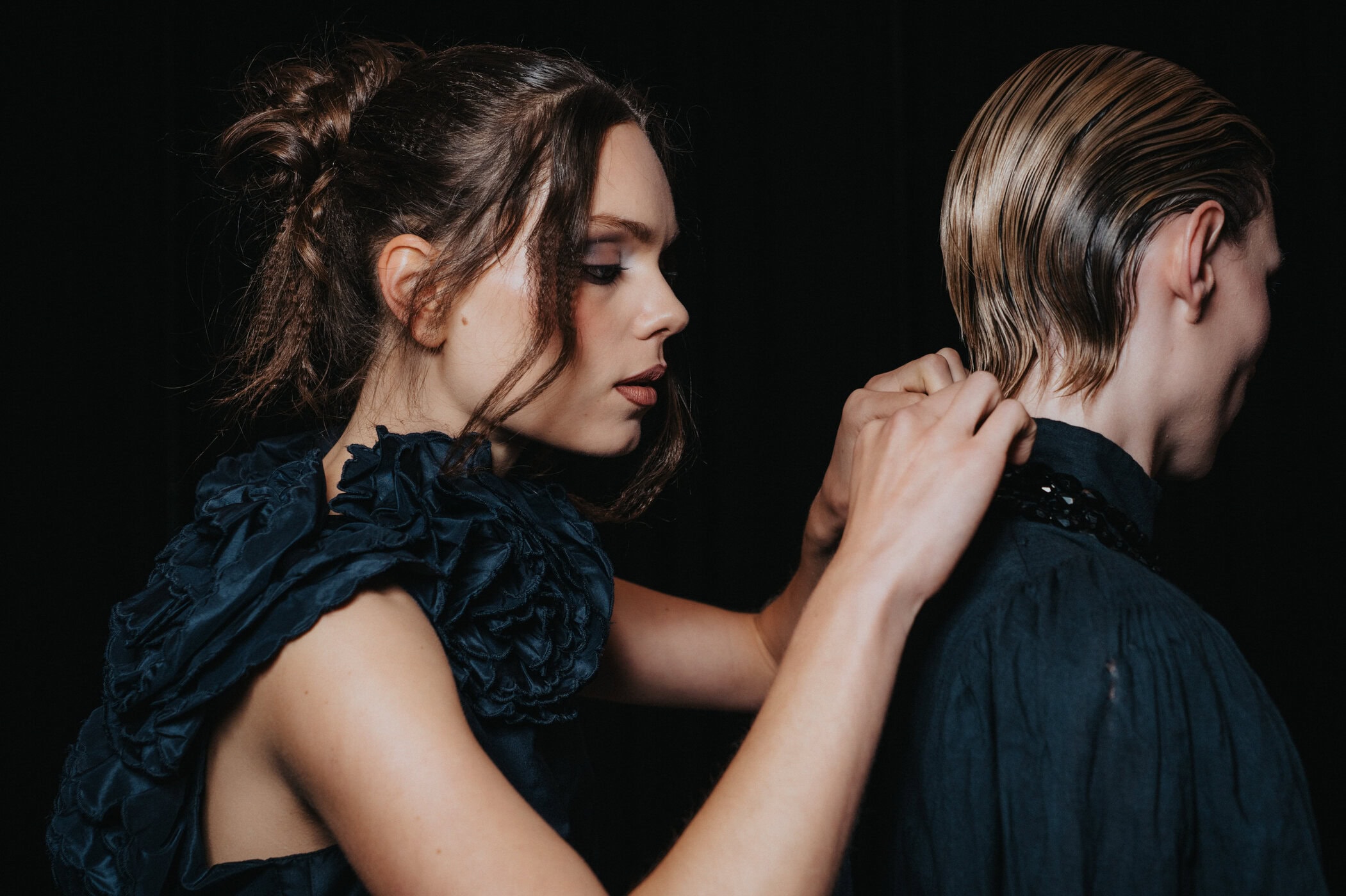 Christian Cowan Spring 2027 Fashion Show Backstage