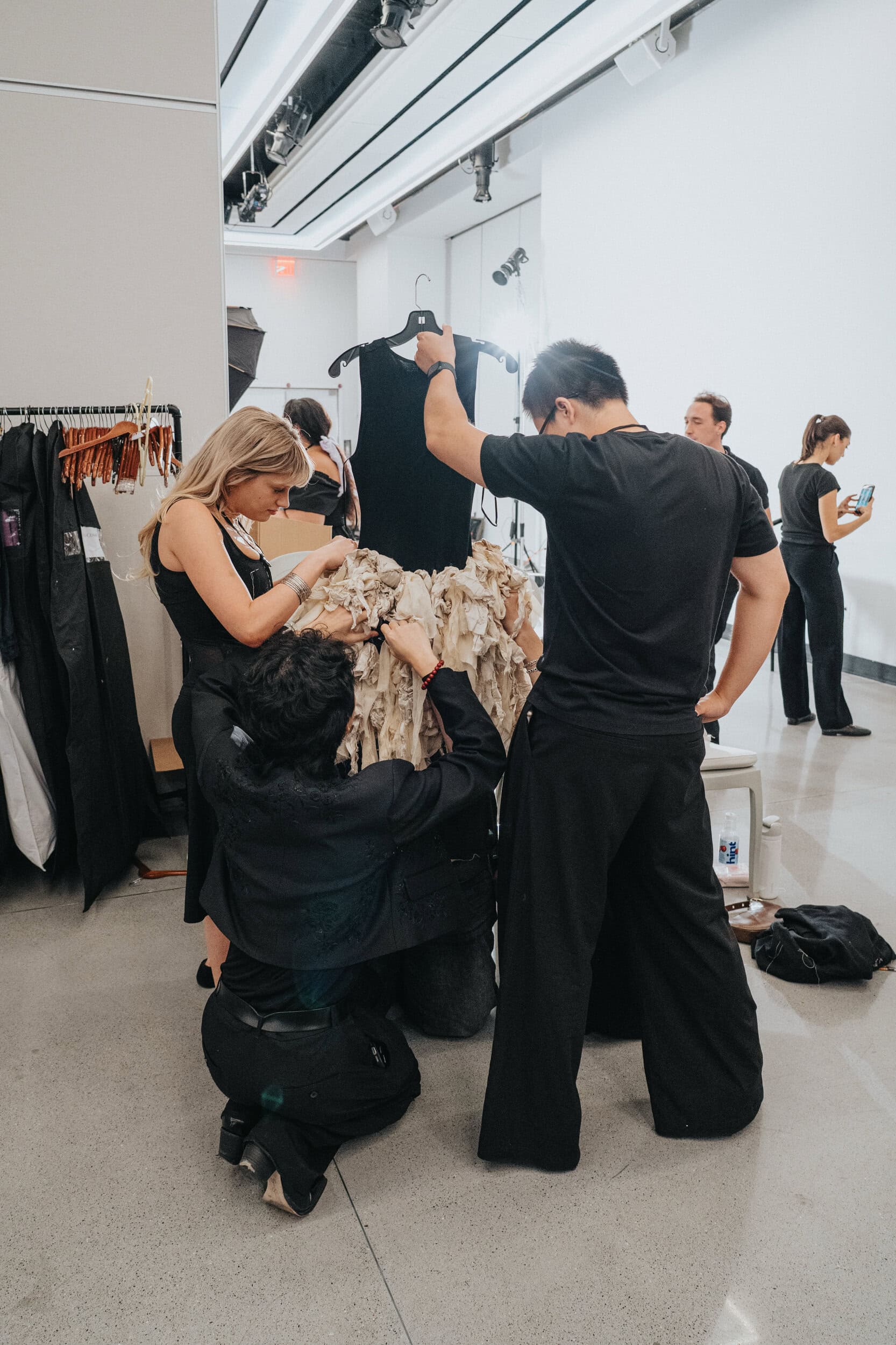 Christian Cowan Spring 2027 Fashion Show Backstage
