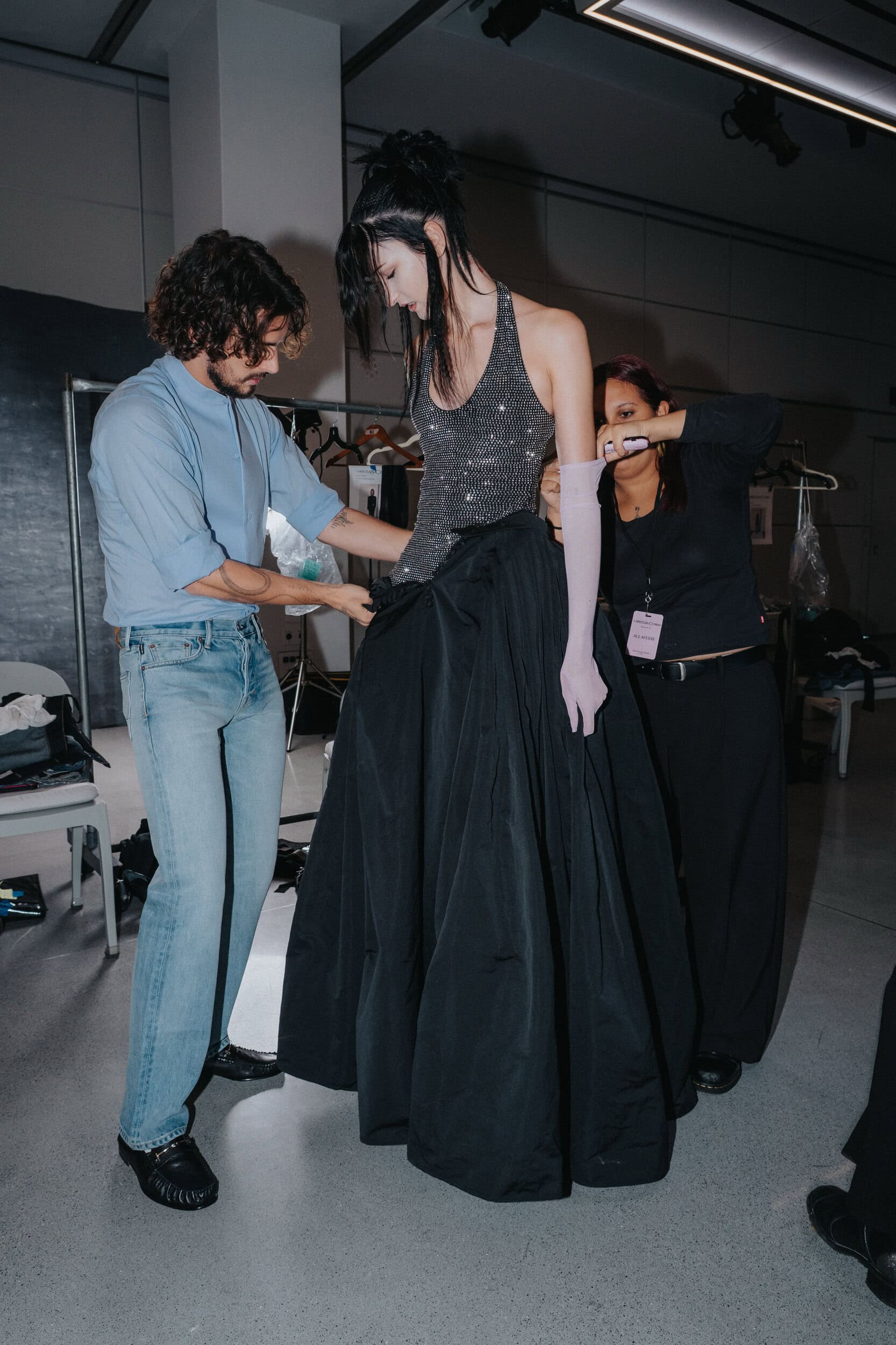 Christian Cowan Spring 2027 Fashion Show Backstage