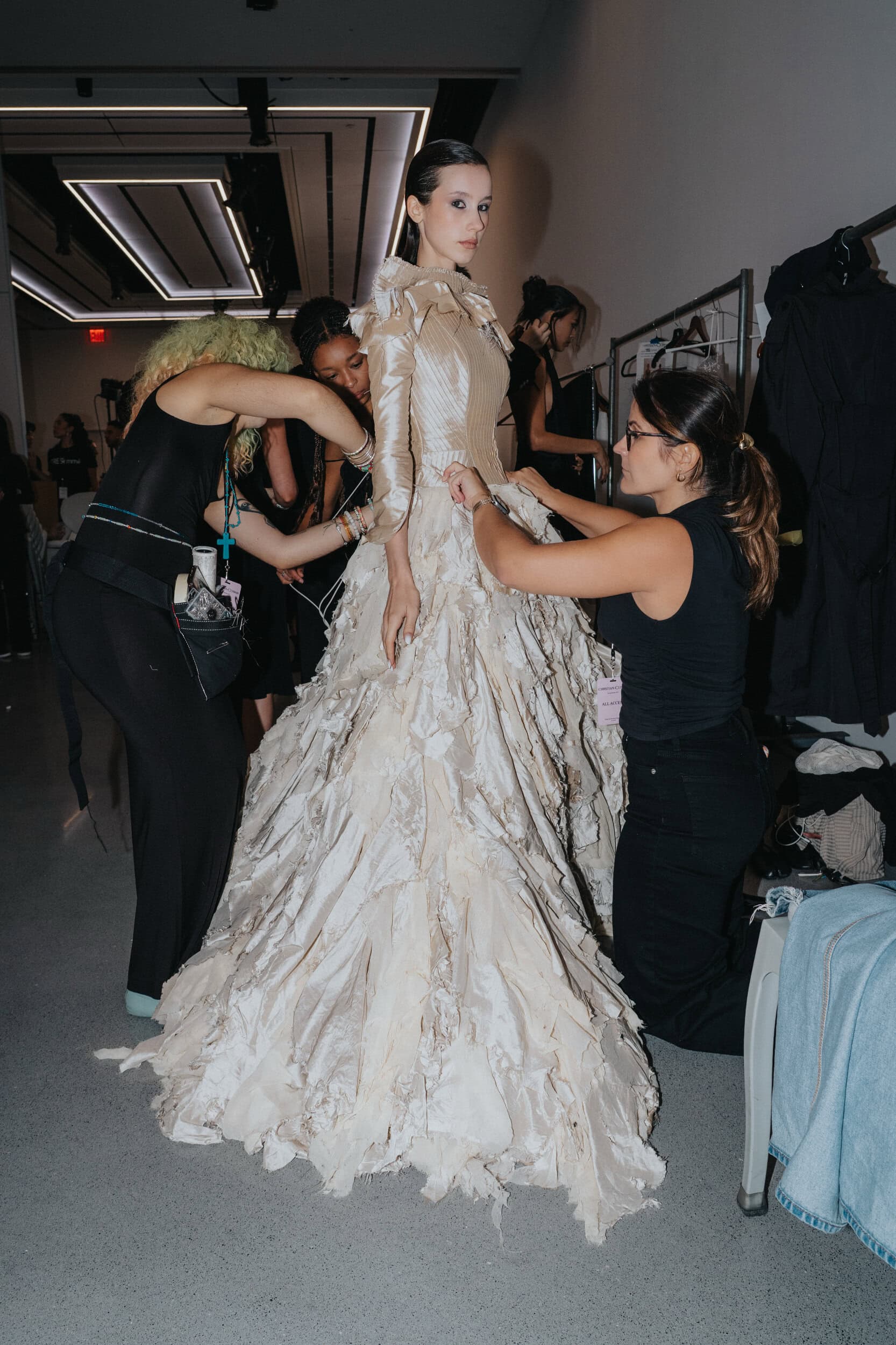 Christian Cowan Spring 2027 Fashion Show Backstage