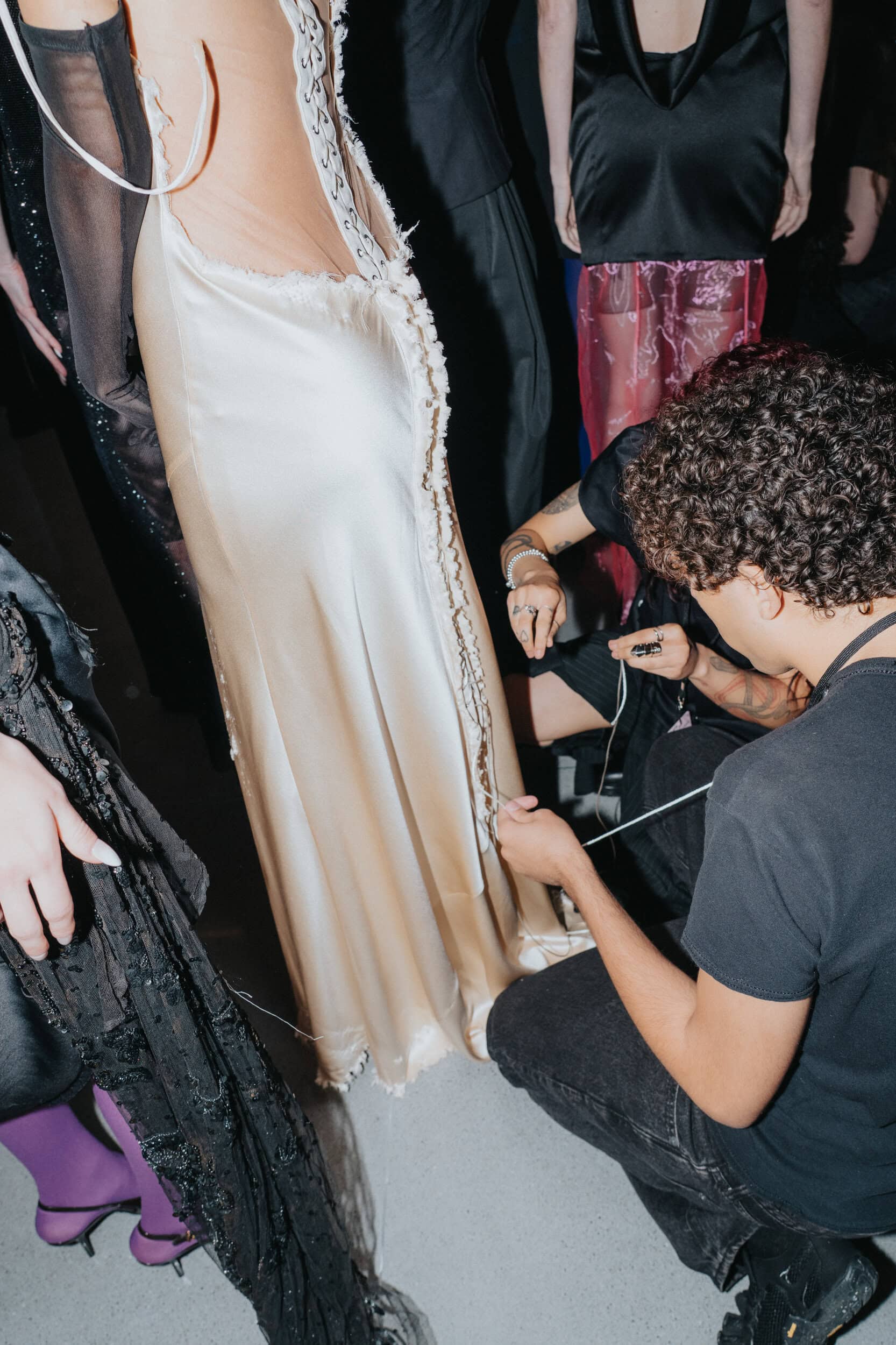 Christian Cowan Spring 2027 Fashion Show Backstage