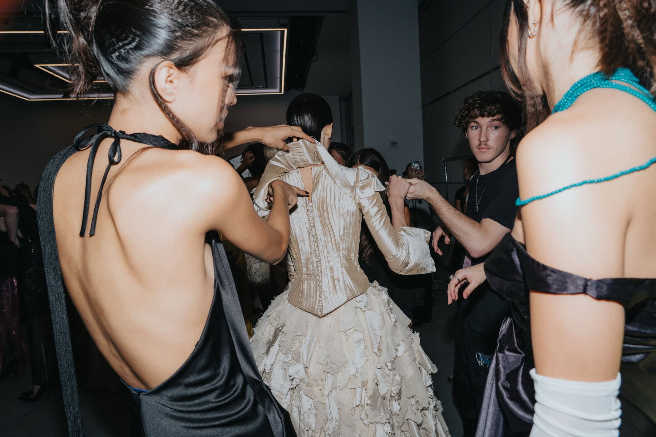 Christian Cowan Spring 2027 Fashion Show Backstage