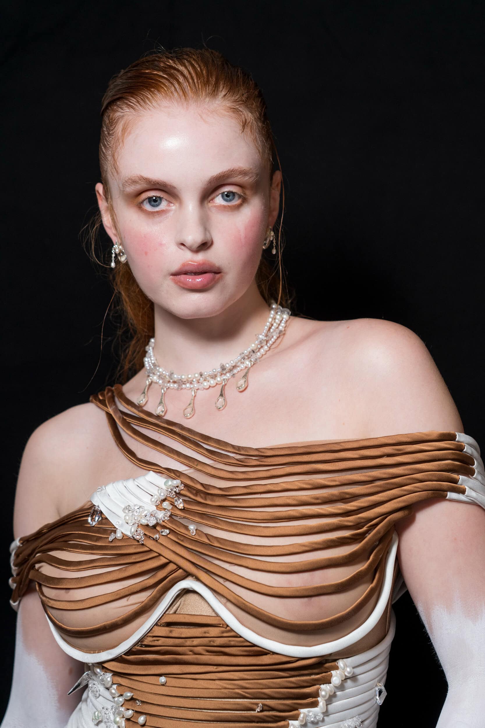 Di Petsa Spring 2027 Fashion Show Backstage