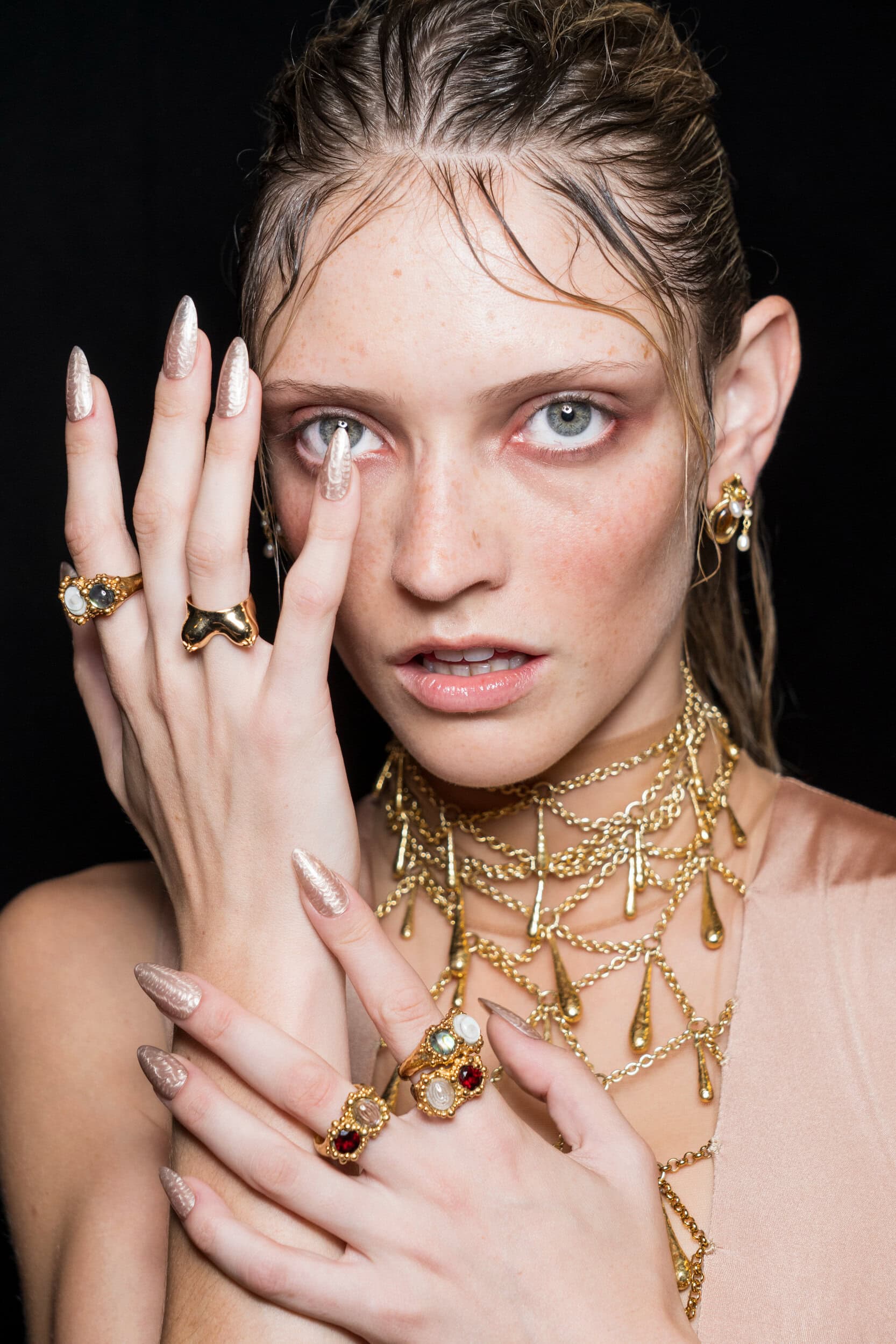 Di Petsa Spring 2027 Fashion Show Backstage