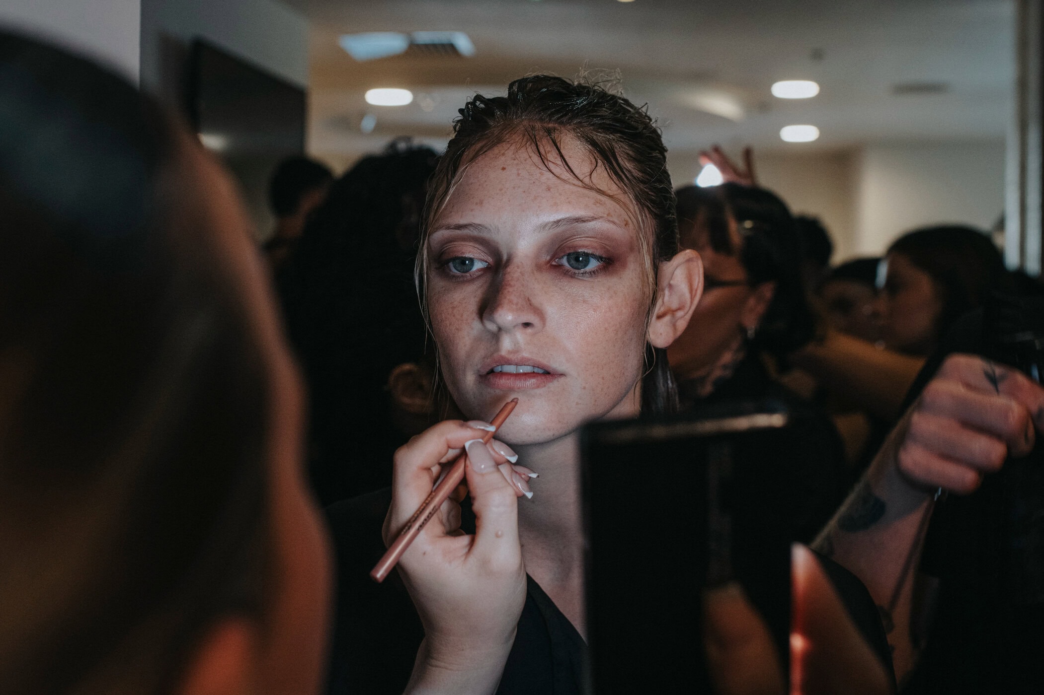 Di Petsa Spring 2027 Fashion Show Backstage