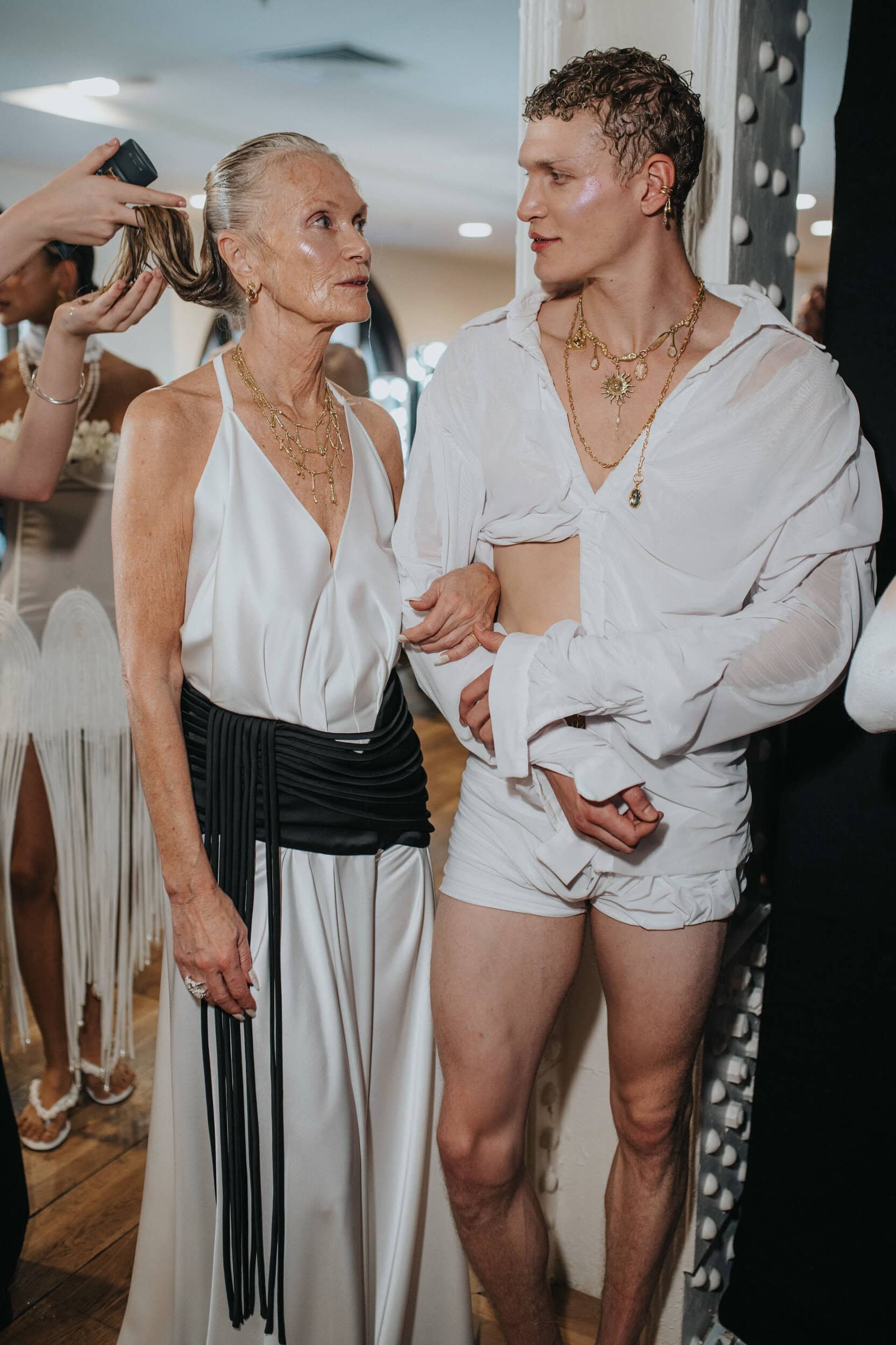Di Petsa Spring 2027 Fashion Show Backstage