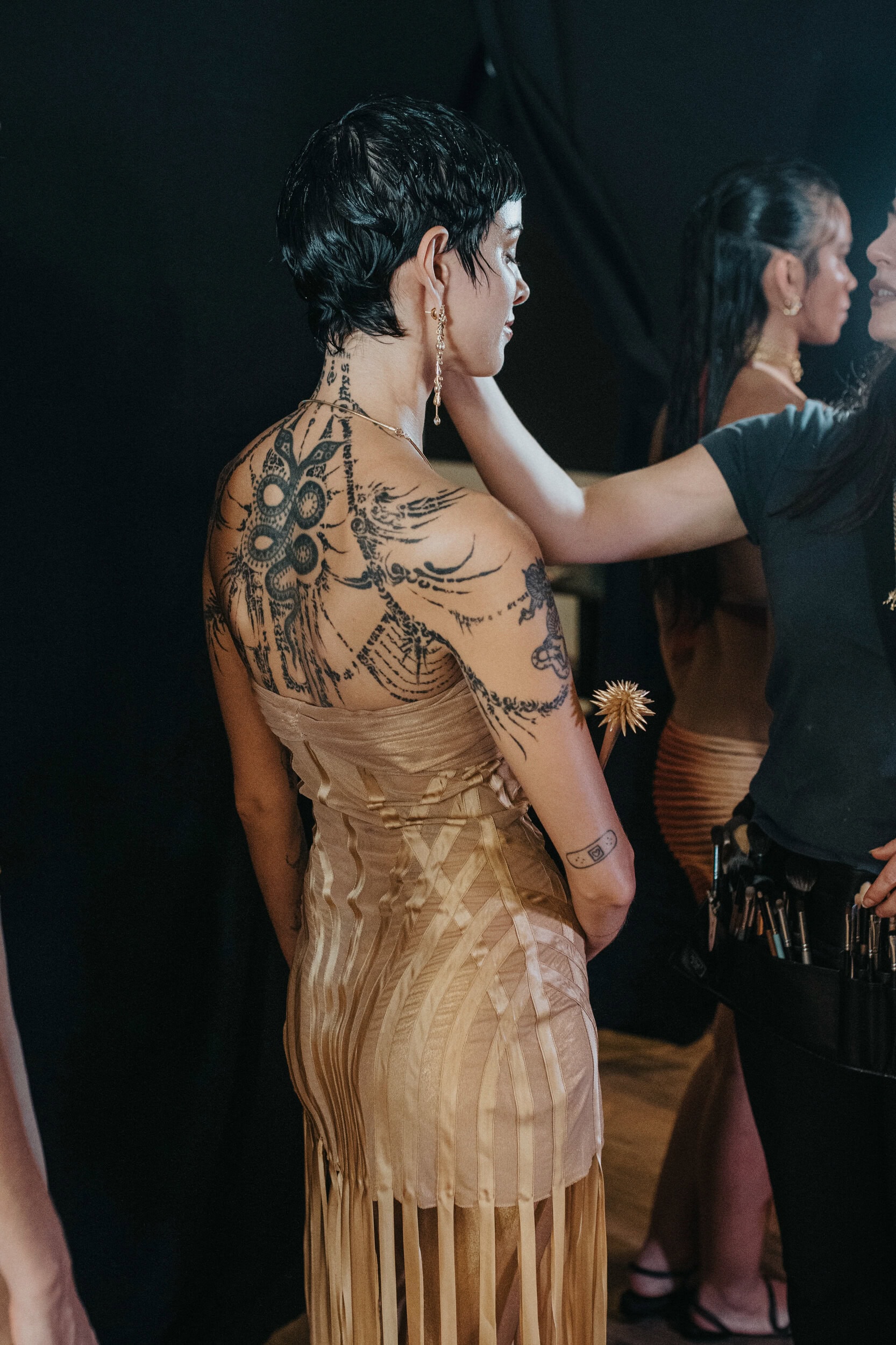 Di Petsa Spring 2027 Fashion Show Backstage