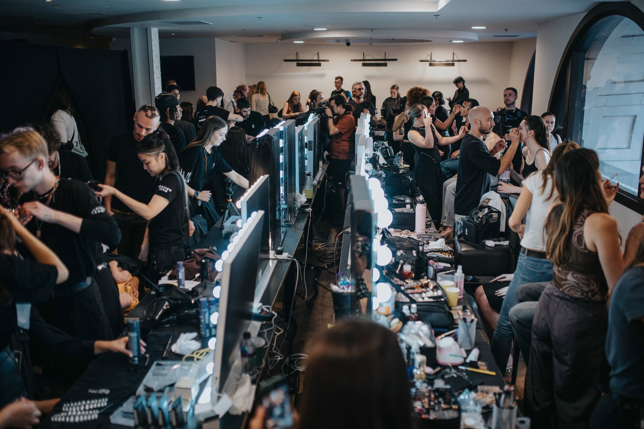 Di Petsa Spring 2027 Fashion Show Backstage