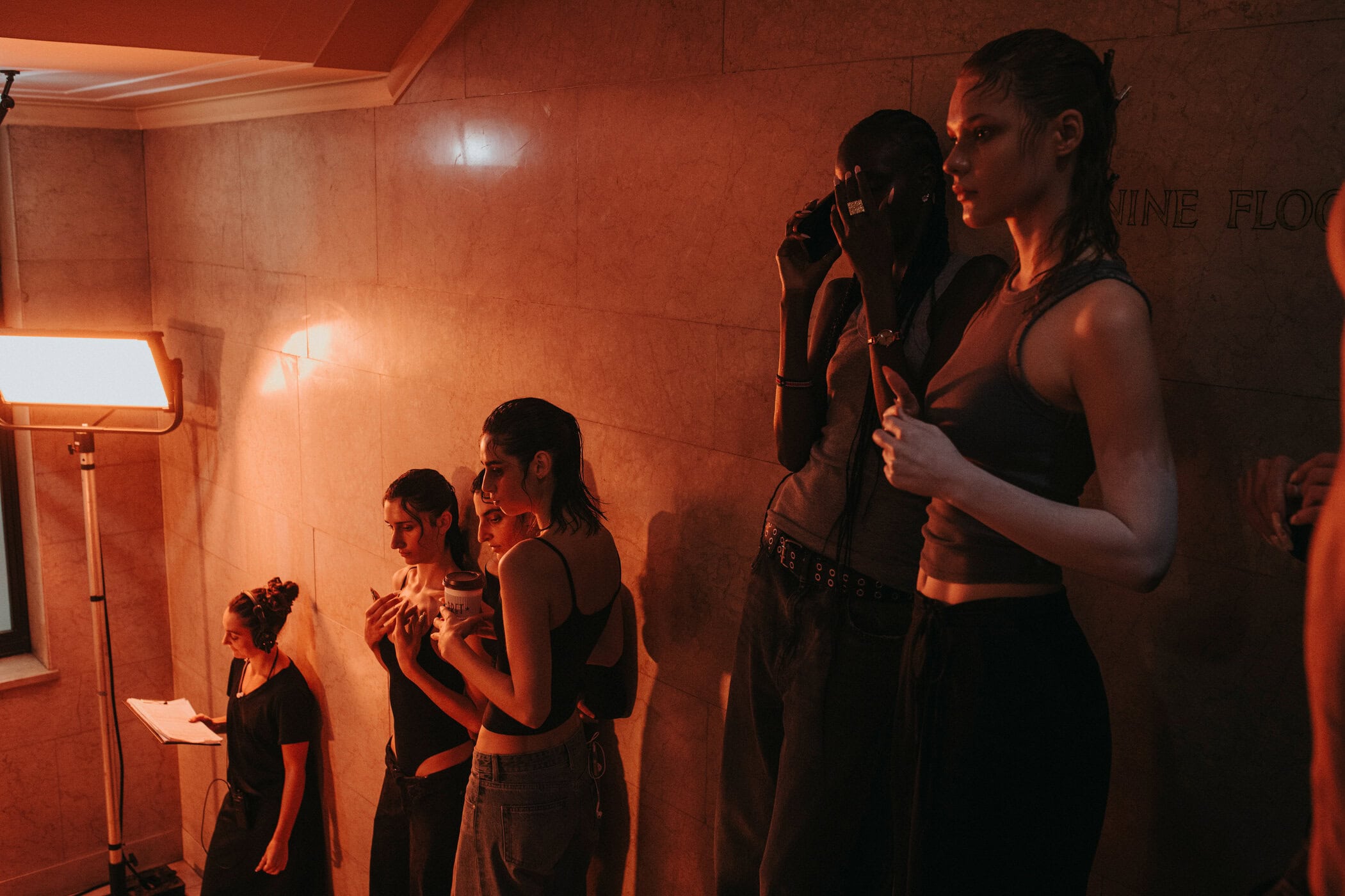 Di Petsa Spring 2027 Fashion Show Backstage