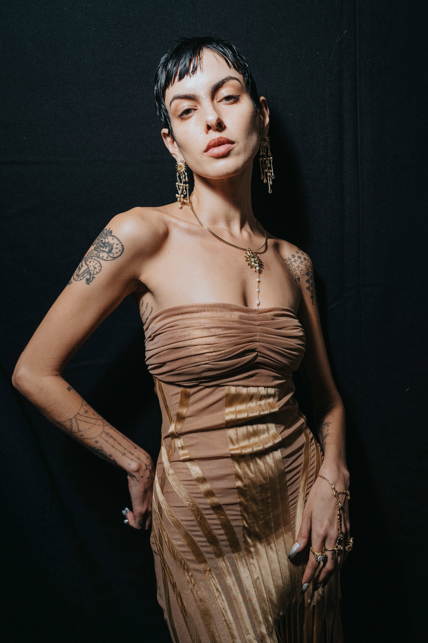 Di Petsa Spring 2027 Fashion Show Backstage
