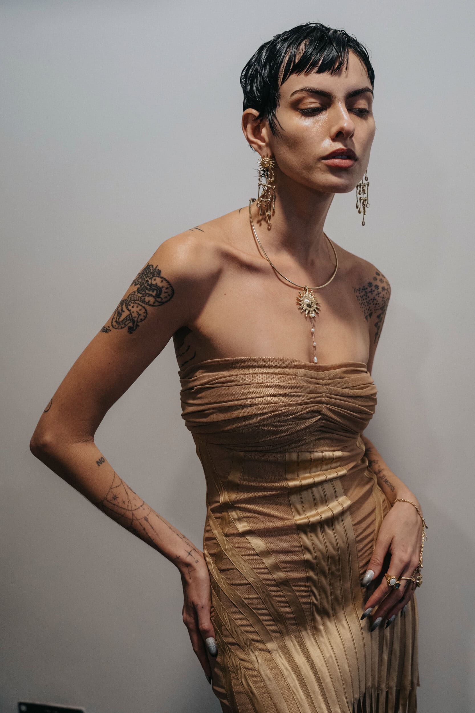 Di Petsa Spring 2027 Fashion Show Backstage