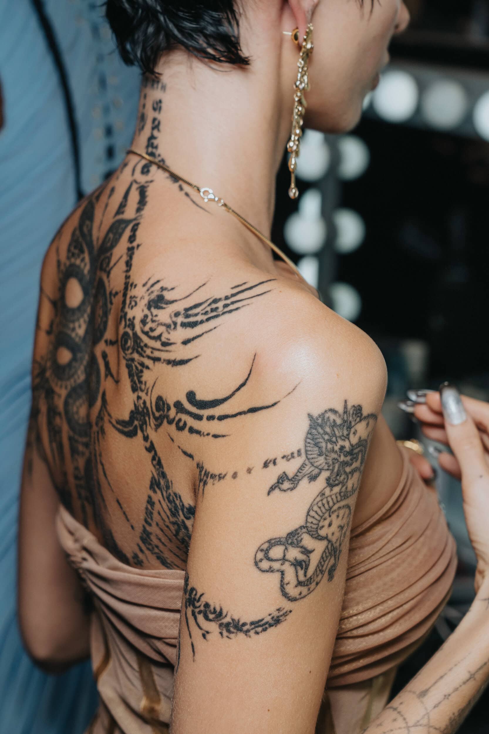 Di Petsa Spring 2027 Fashion Show Backstage