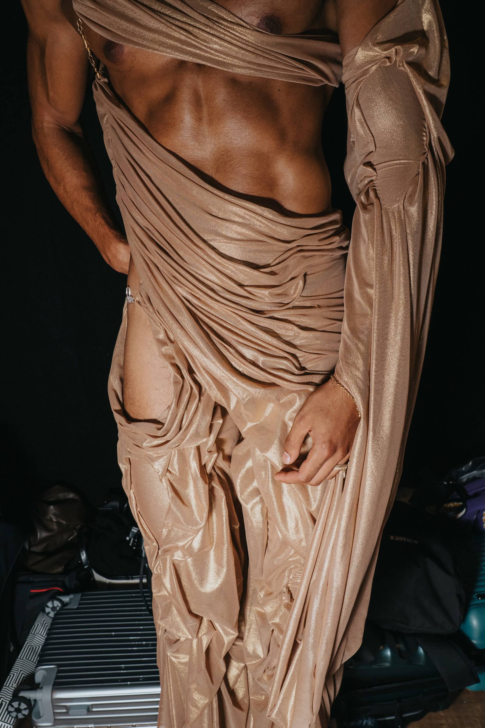 Di Petsa Spring 2027 Fashion Show Backstage