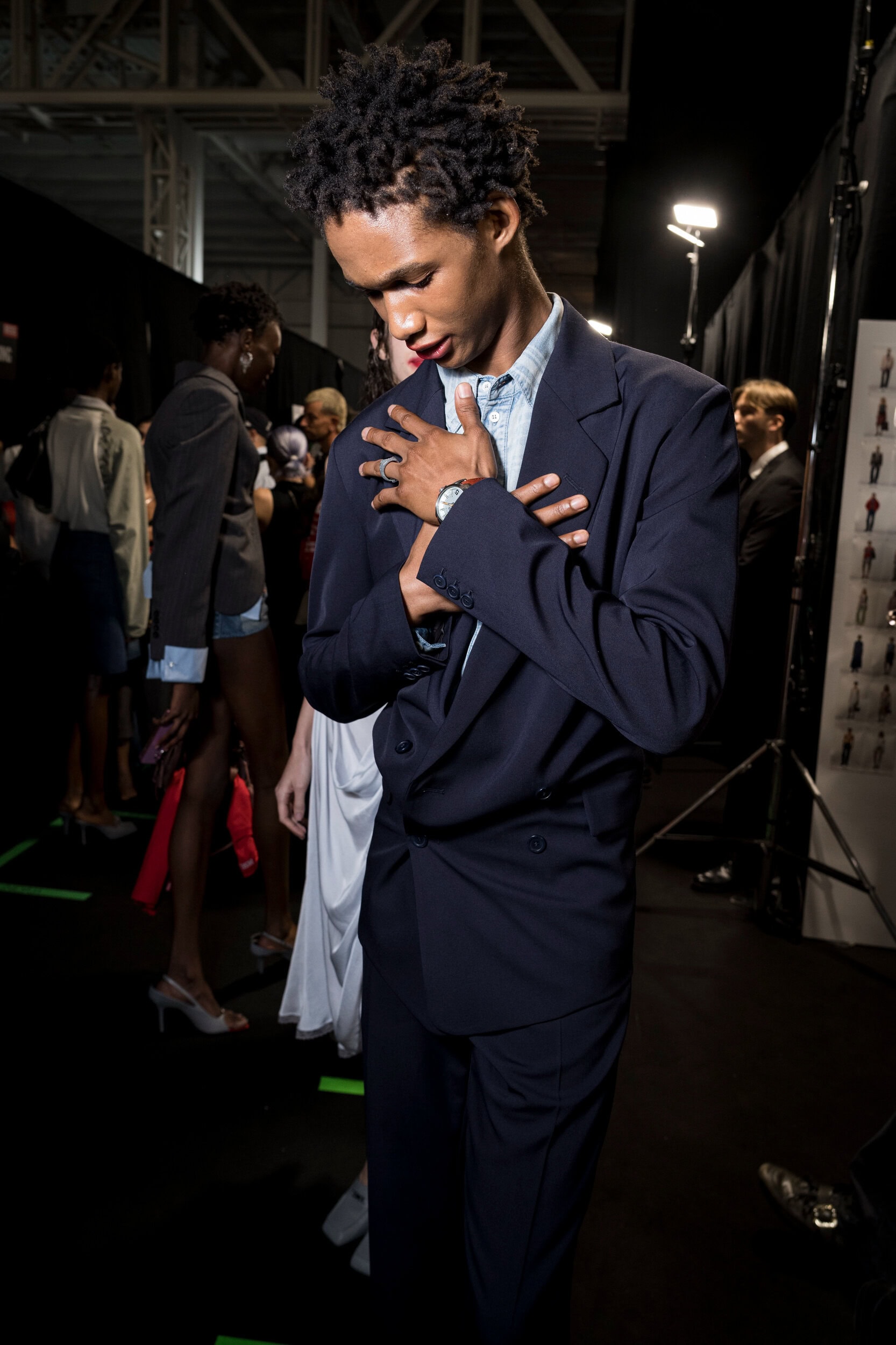 Diesel Spring 2027 Fashion Show Backstage