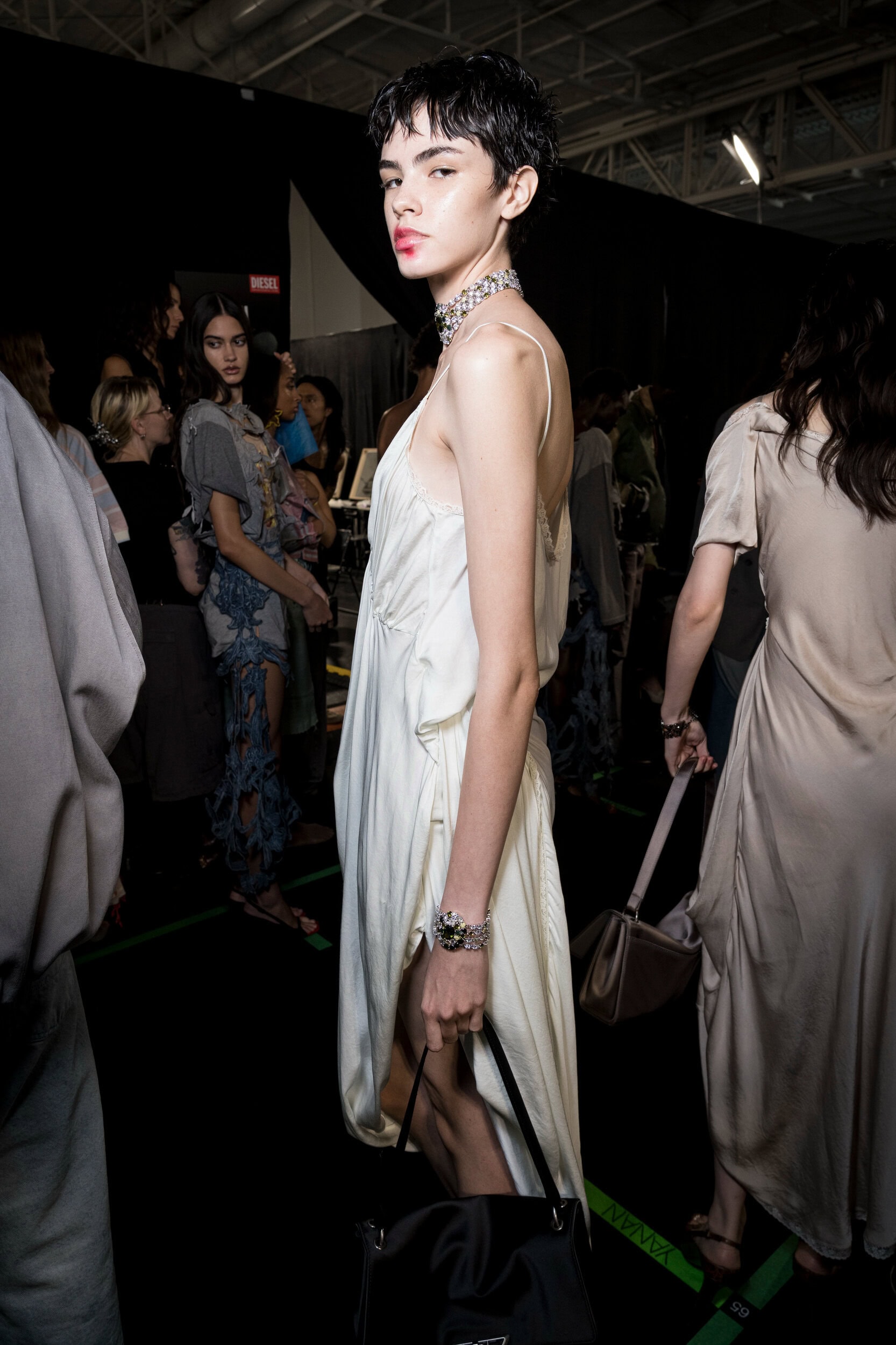 Diesel Spring 2027 Fashion Show Backstage