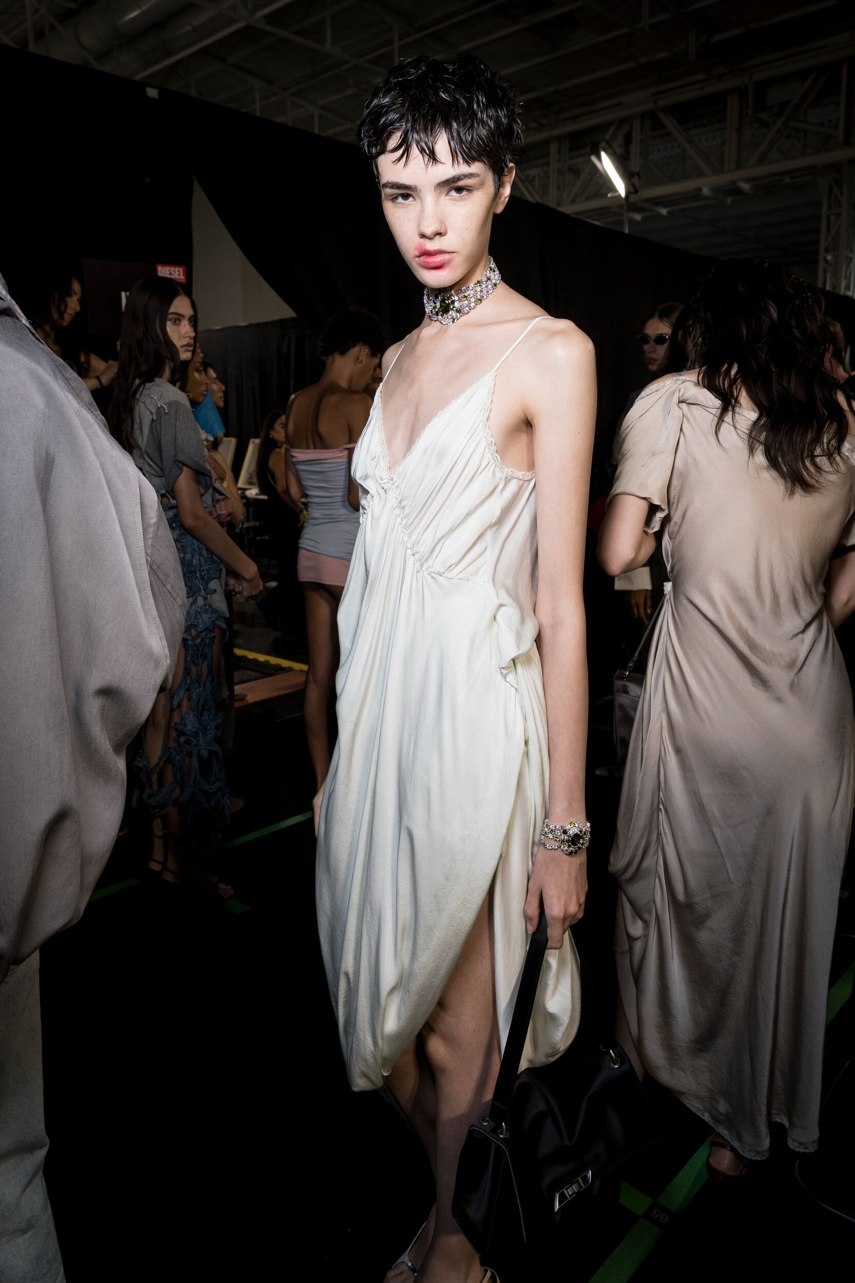 Diesel Spring 2027 Fashion Show Backstage