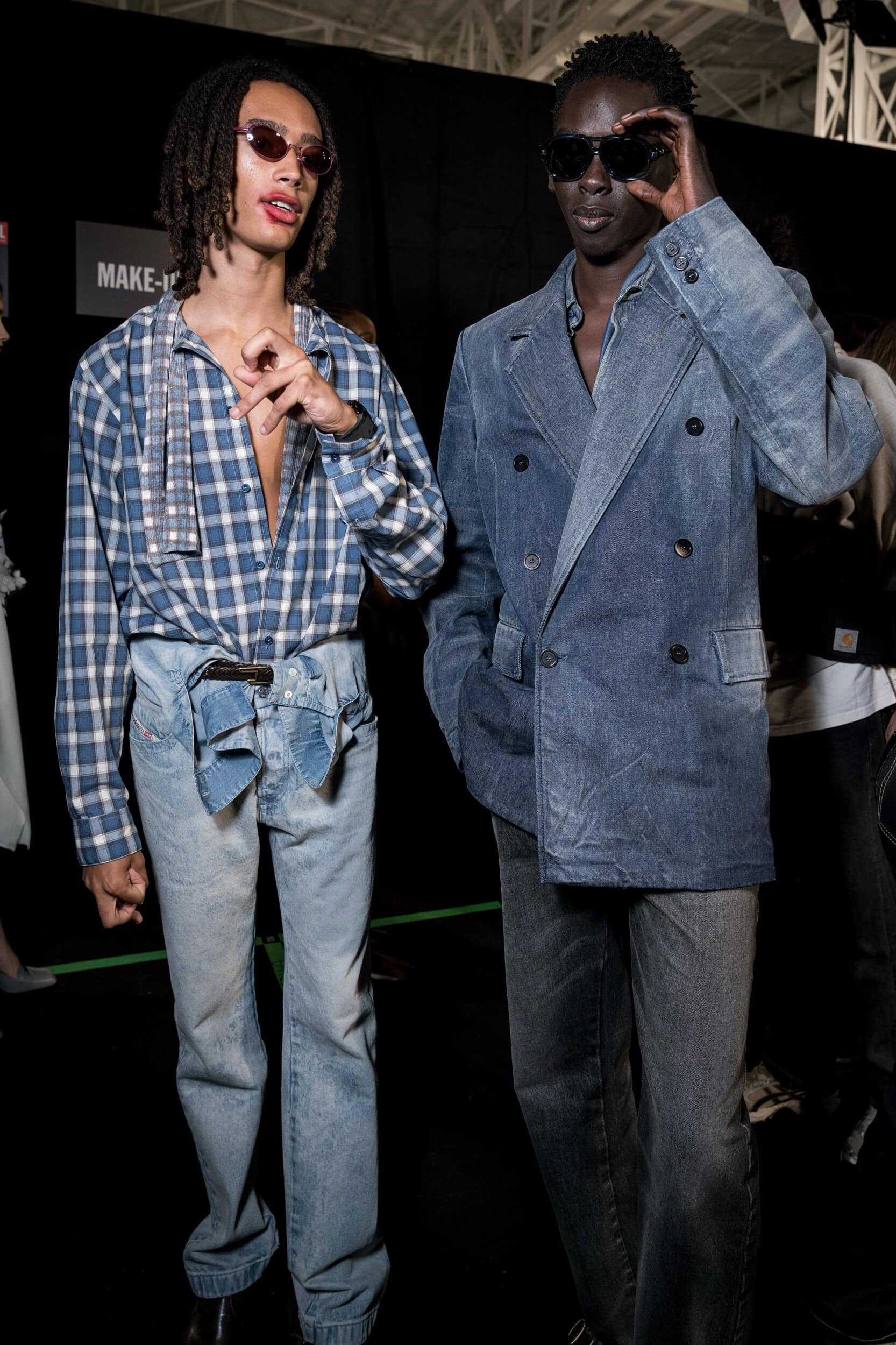 Diesel Spring 2027 Fashion Show Backstage