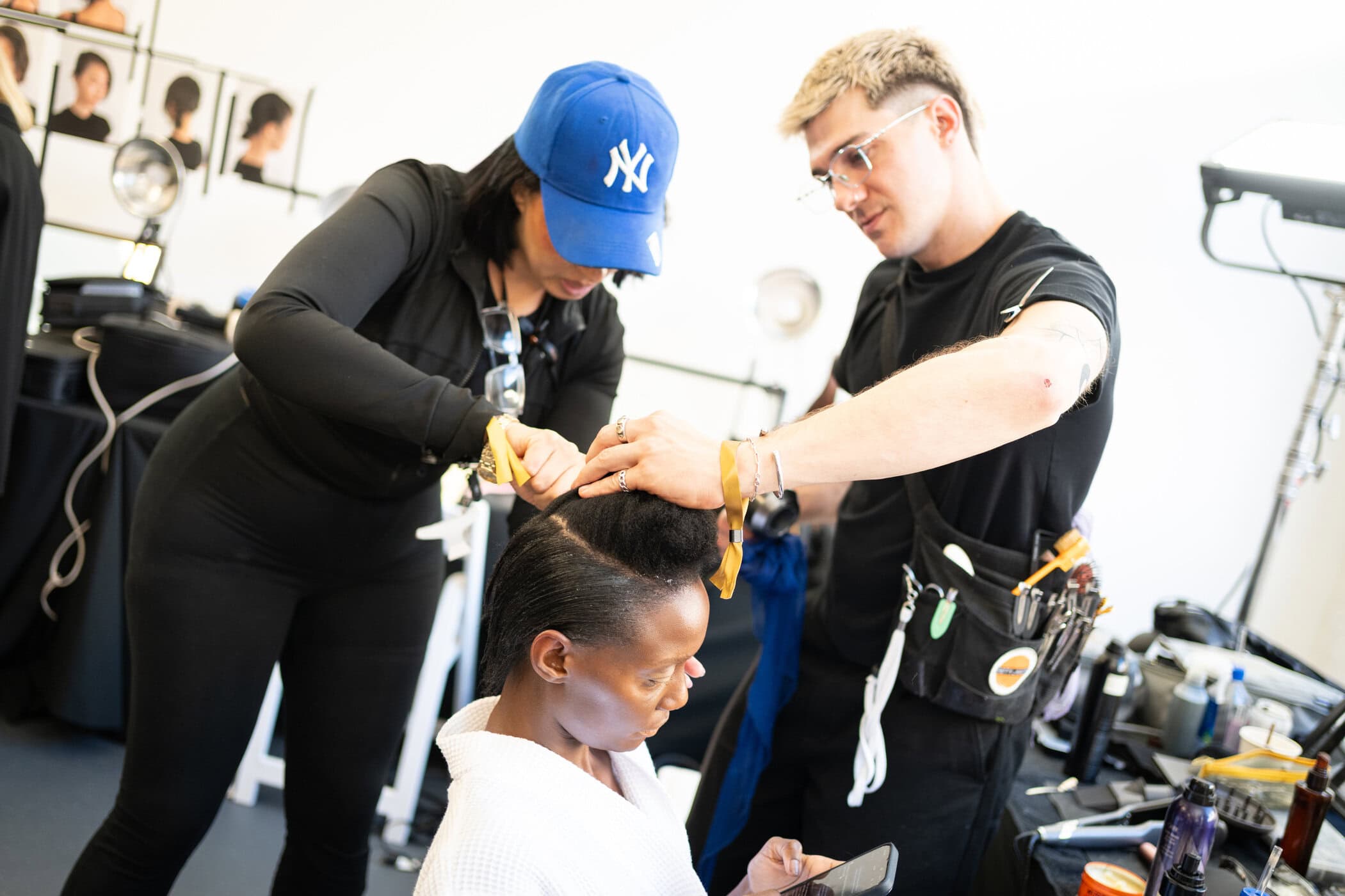Diotima Spring 2027 Fashion Show Backstage