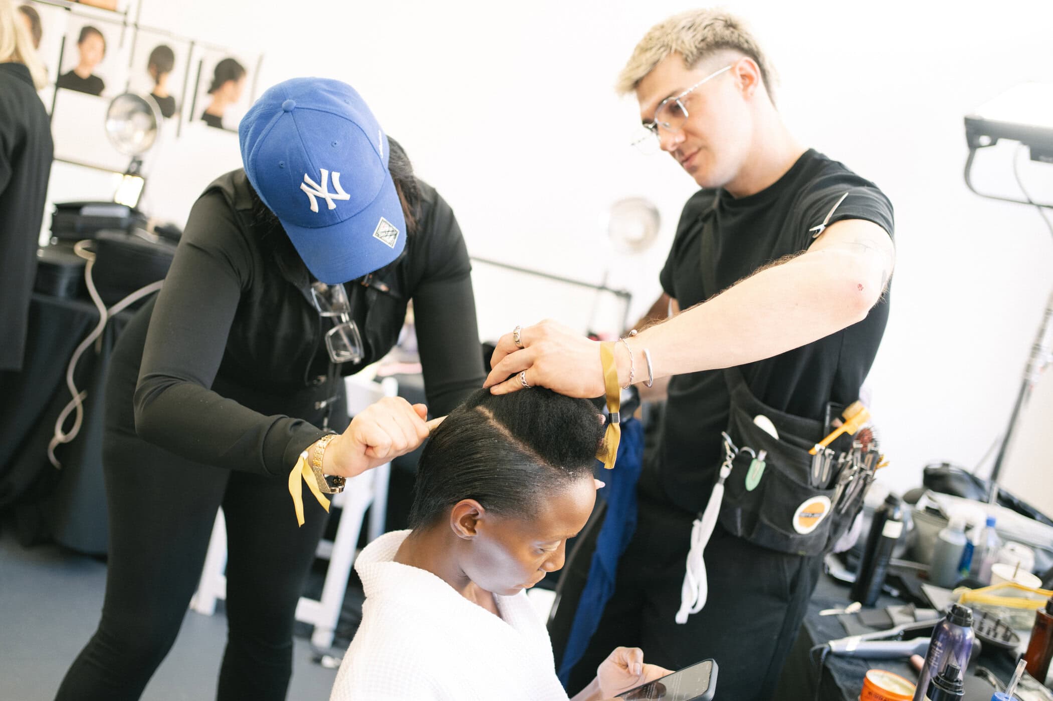 Diotima Spring 2027 Fashion Show Backstage