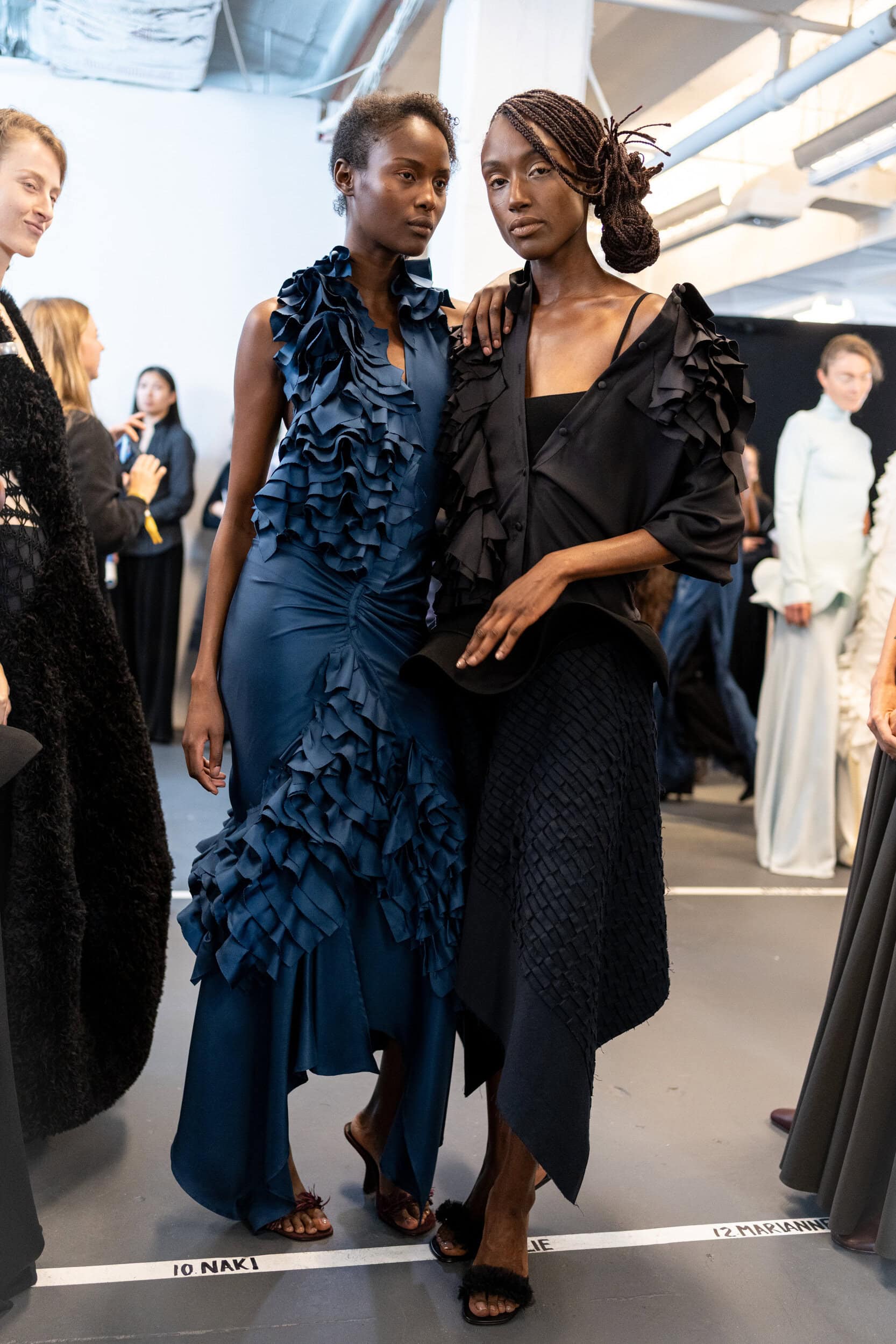 Diotima Spring 2027 Fashion Show Backstage