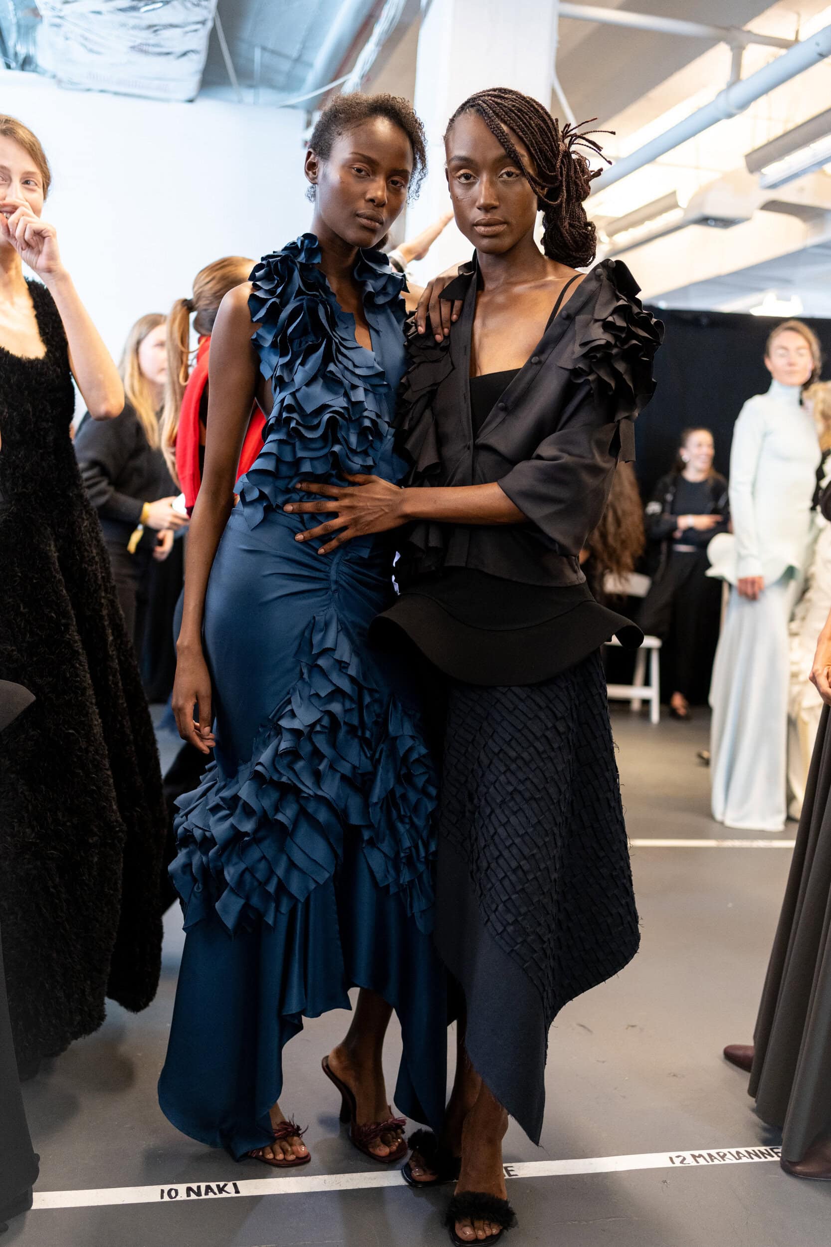 Diotima Spring 2027 Fashion Show Backstage