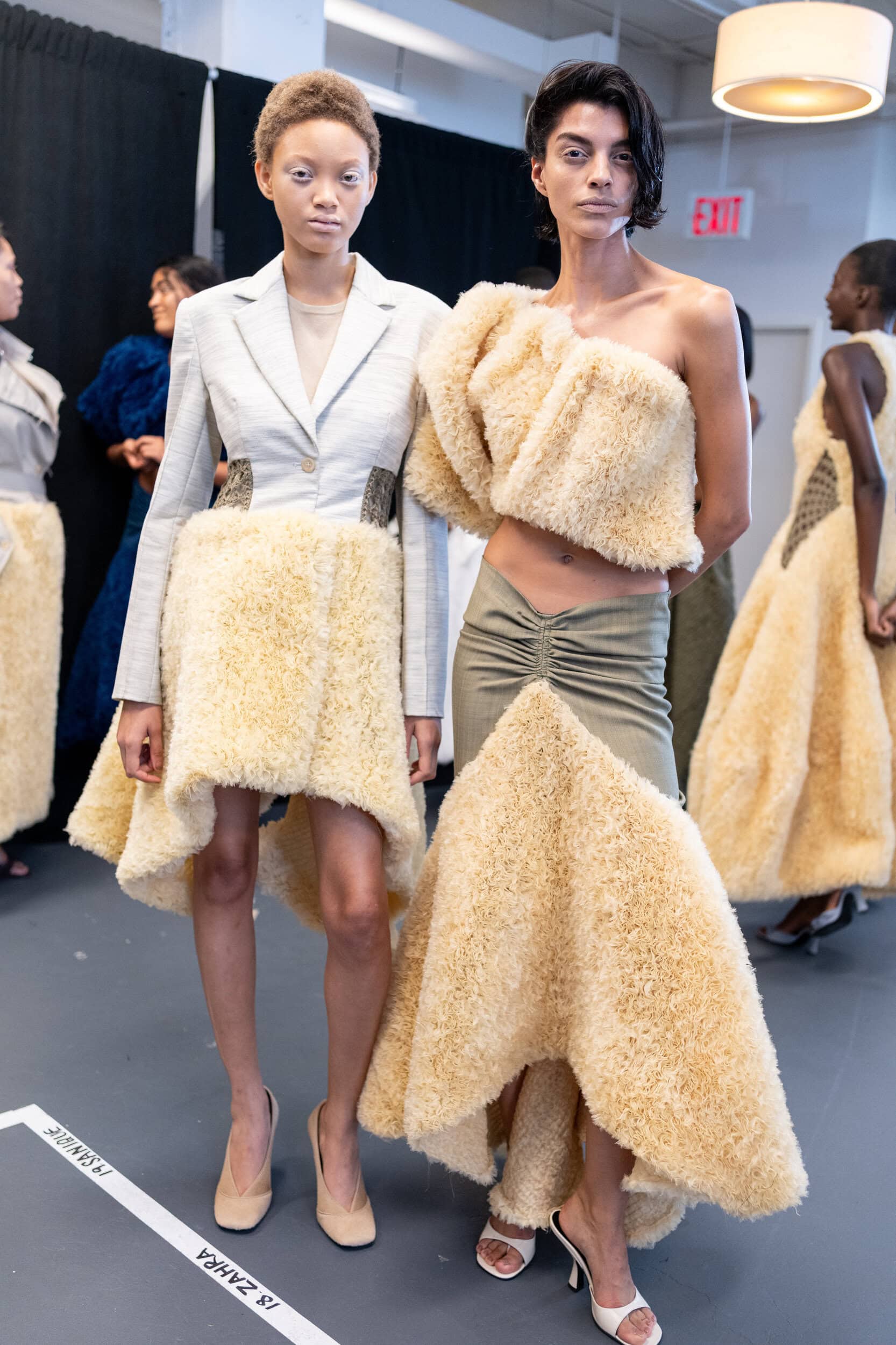 Diotima Spring 2027 Fashion Show Backstage