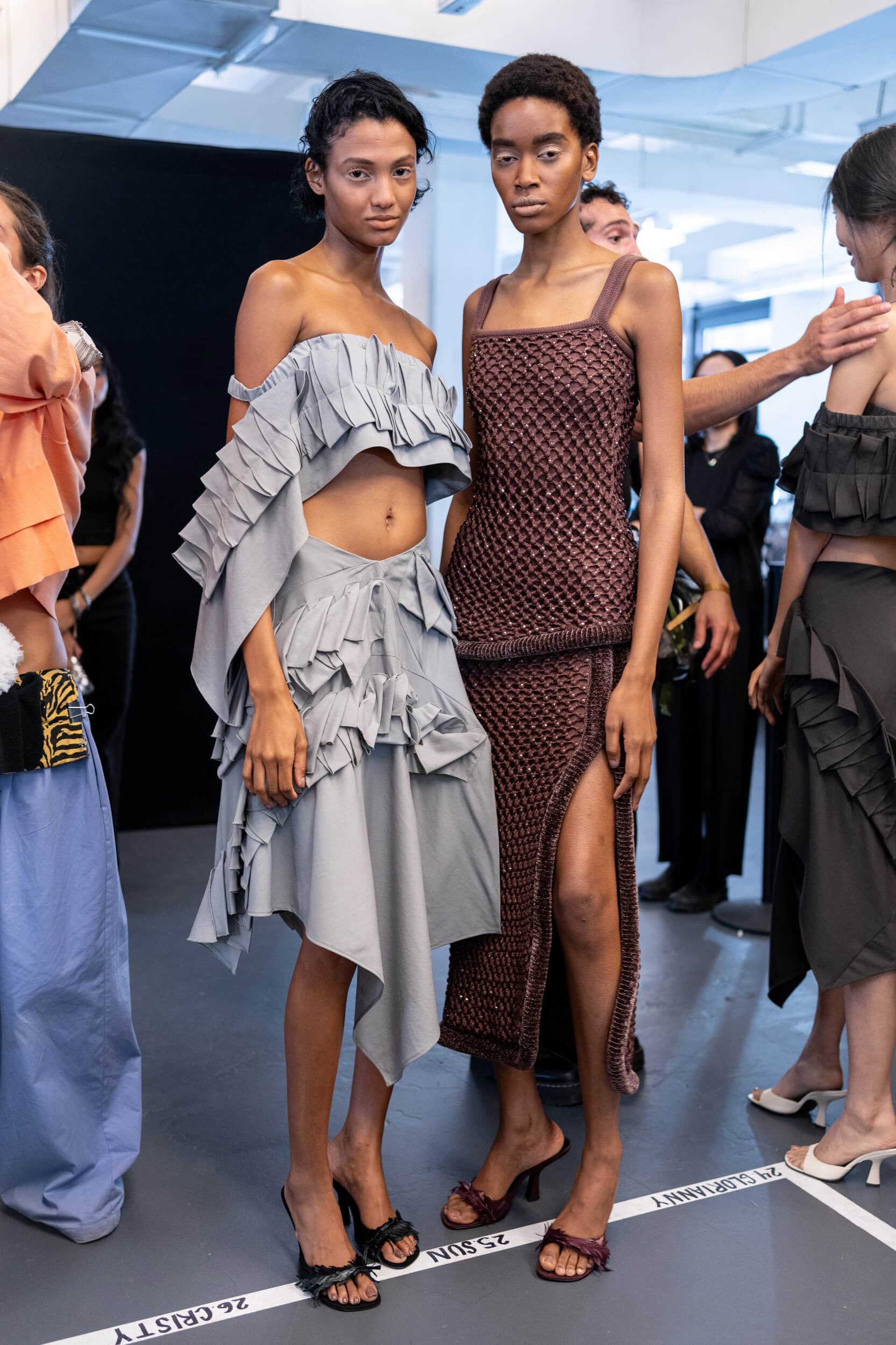 Diotima Spring 2027 Fashion Show Backstage