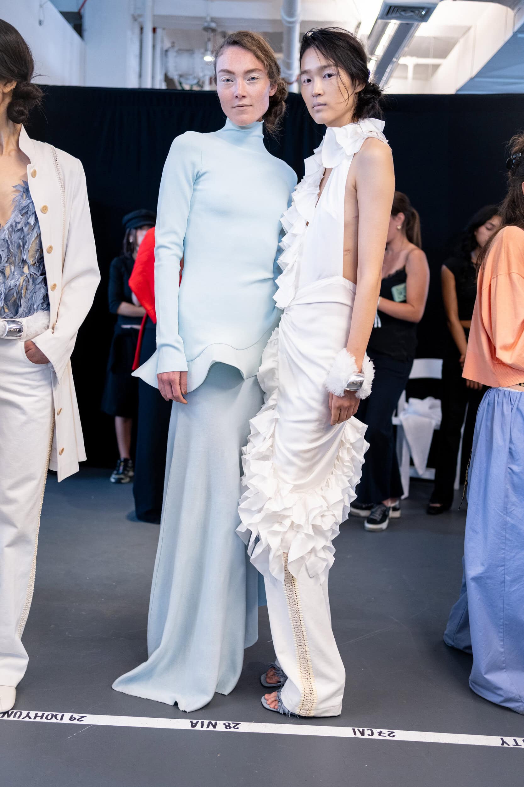 Diotima Spring 2027 Fashion Show Backstage
