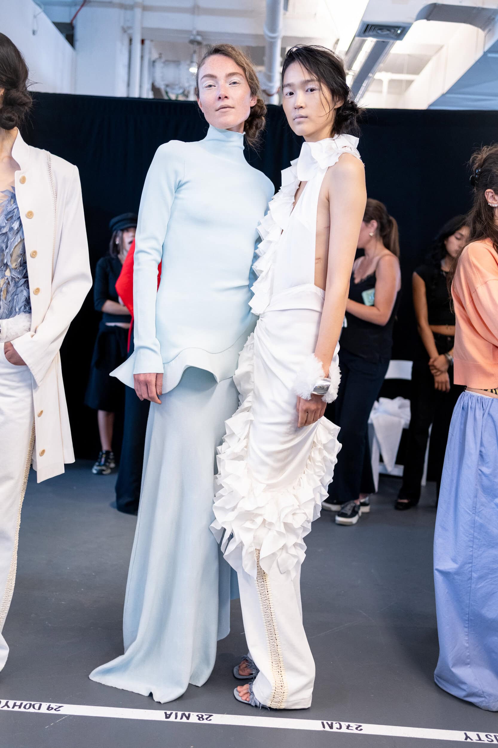 Diotima Spring 2027 Fashion Show Backstage