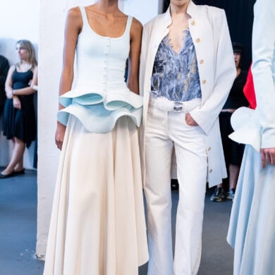 Diotima Spring 2027 Fashion Show Backstage