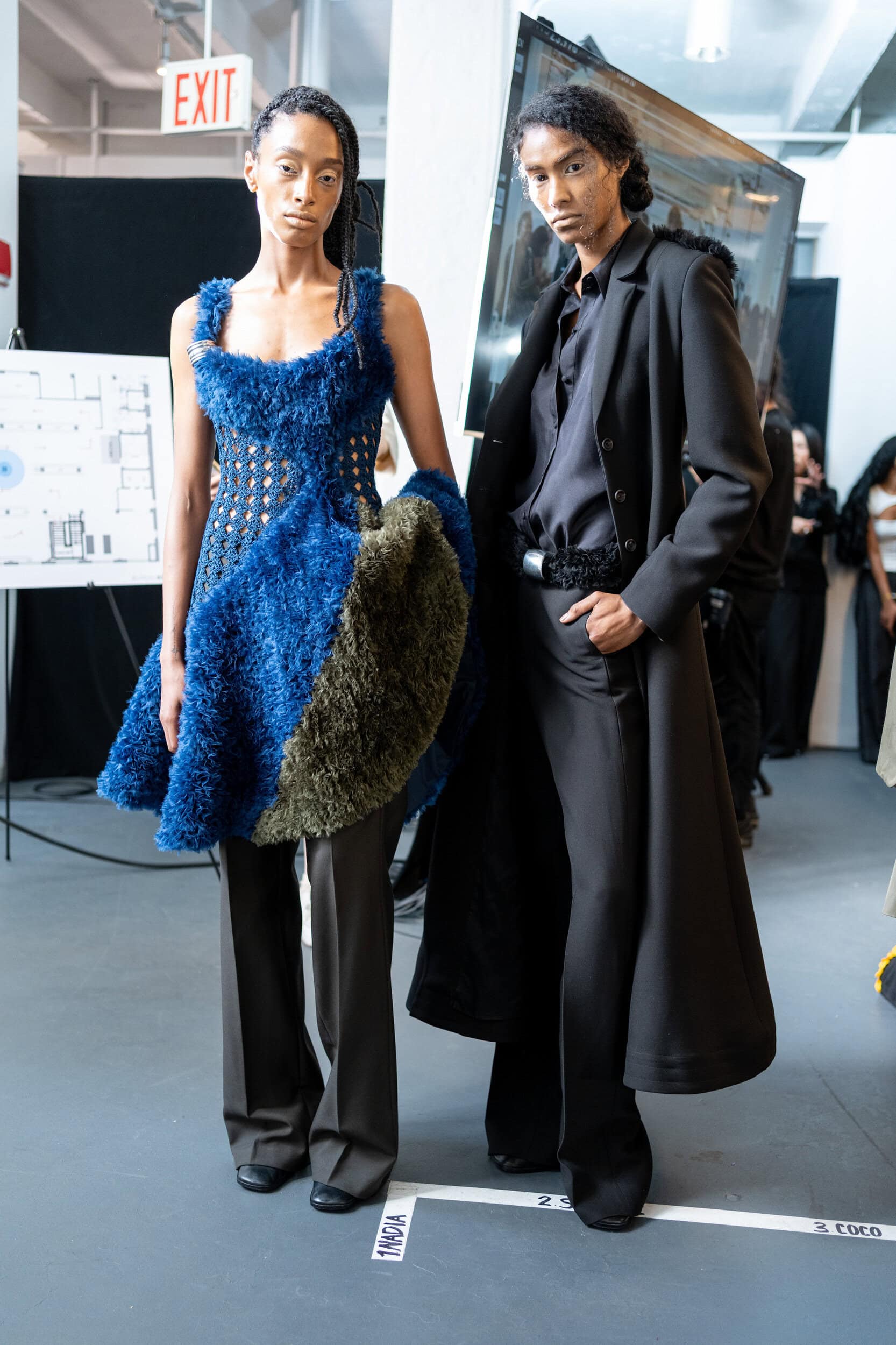 Diotima Spring 2027 Fashion Show Backstage