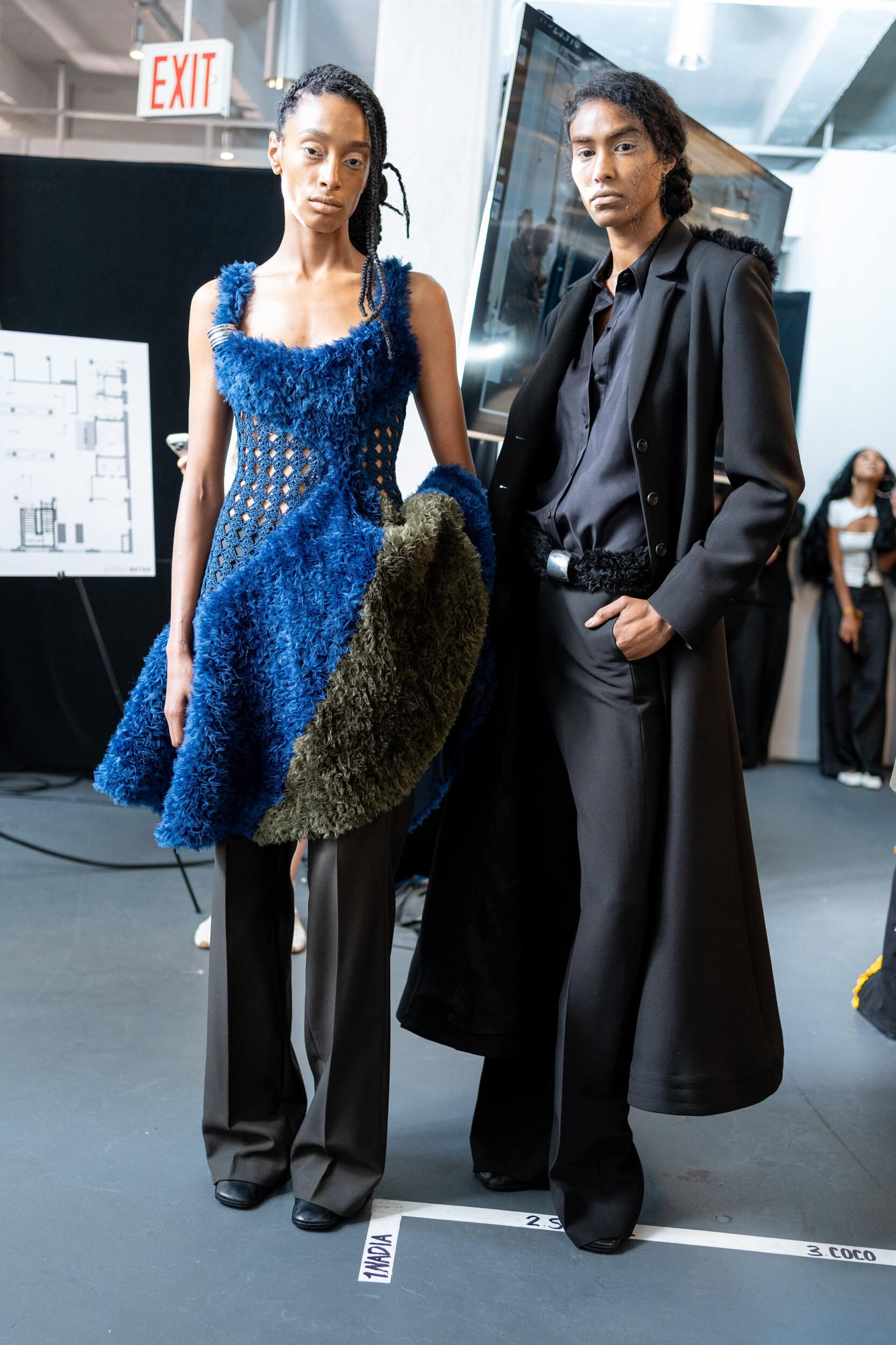 Diotima Spring 2027 Fashion Show Backstage