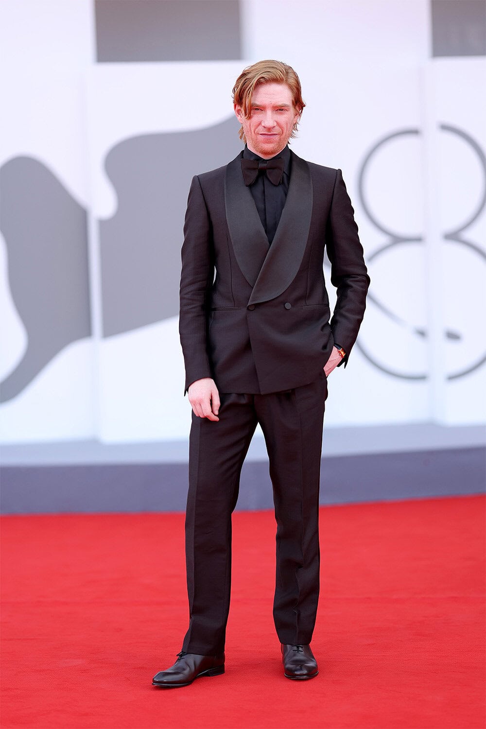 Domhnall Gleeson wears Zegna at The "Bucking Fastard" Premiere