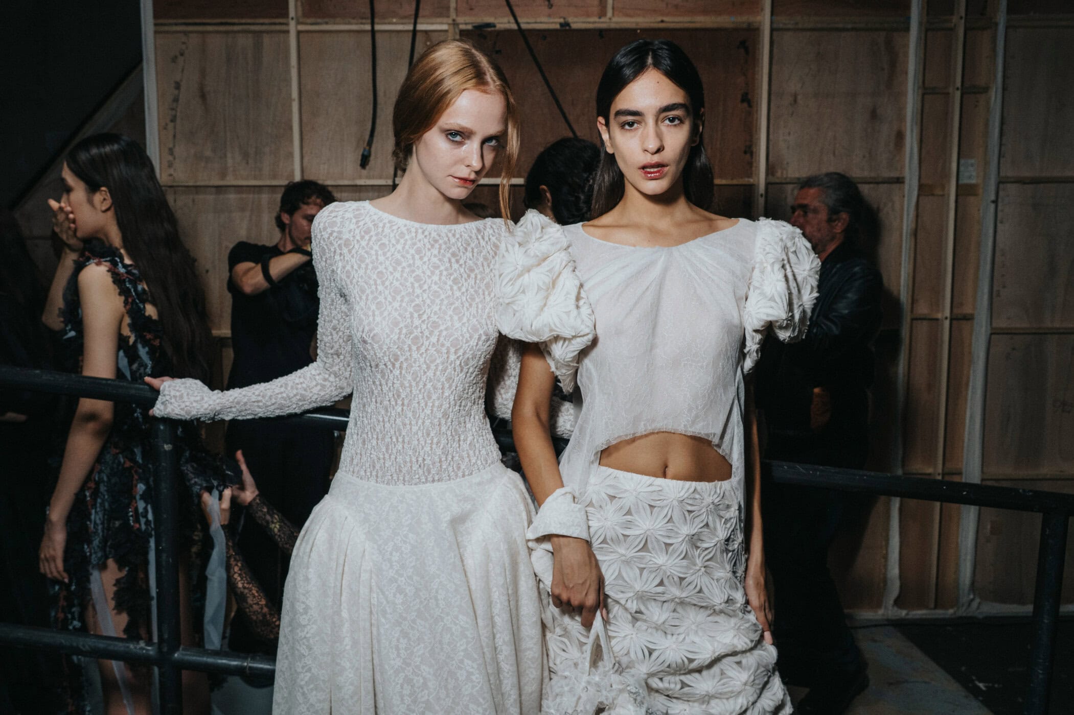 Pauline Dujancourt Spring 2027 Fashion Show Backstage