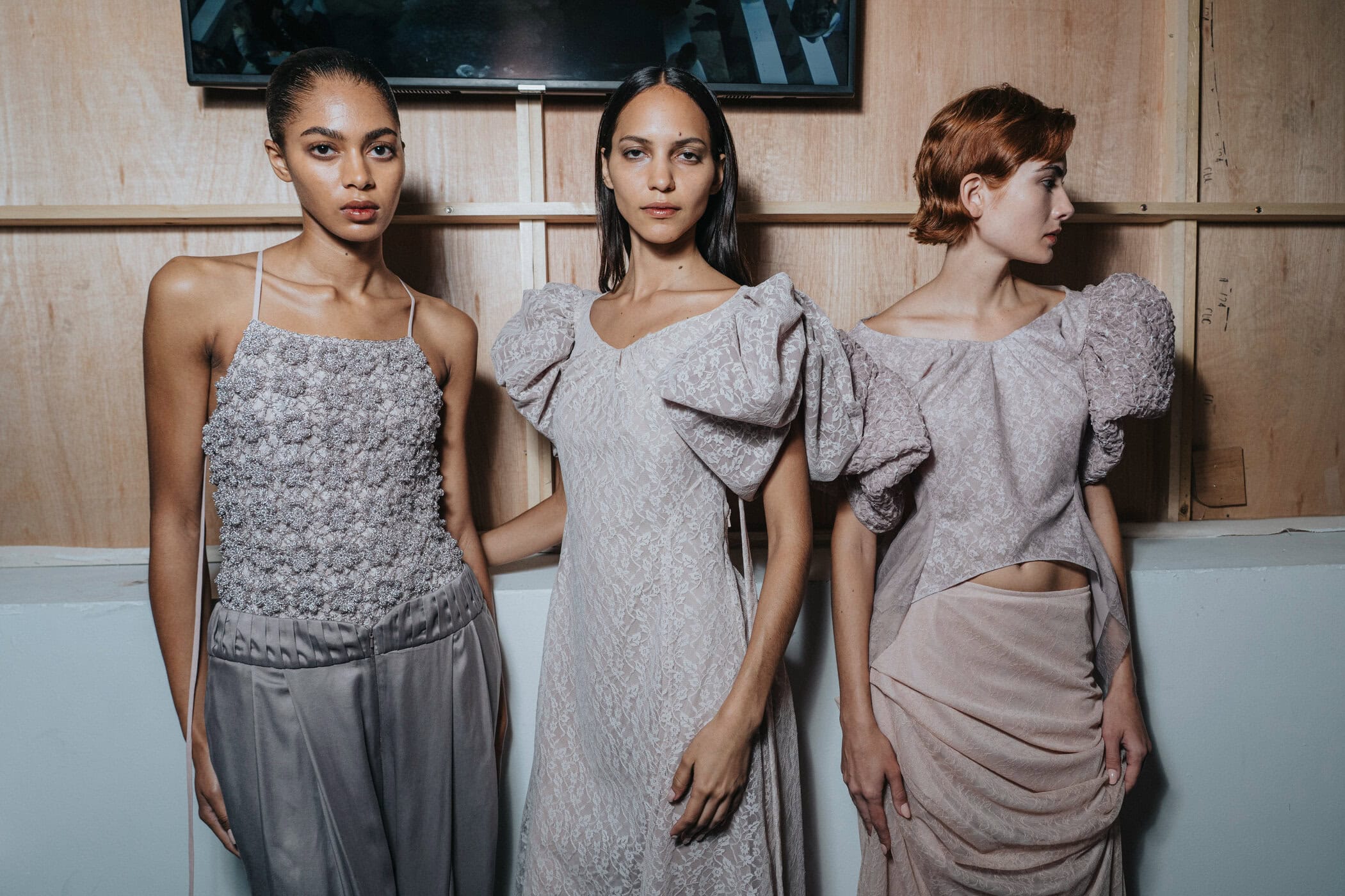 Pauline Dujancourt Spring 2027 Fashion Show Backstage