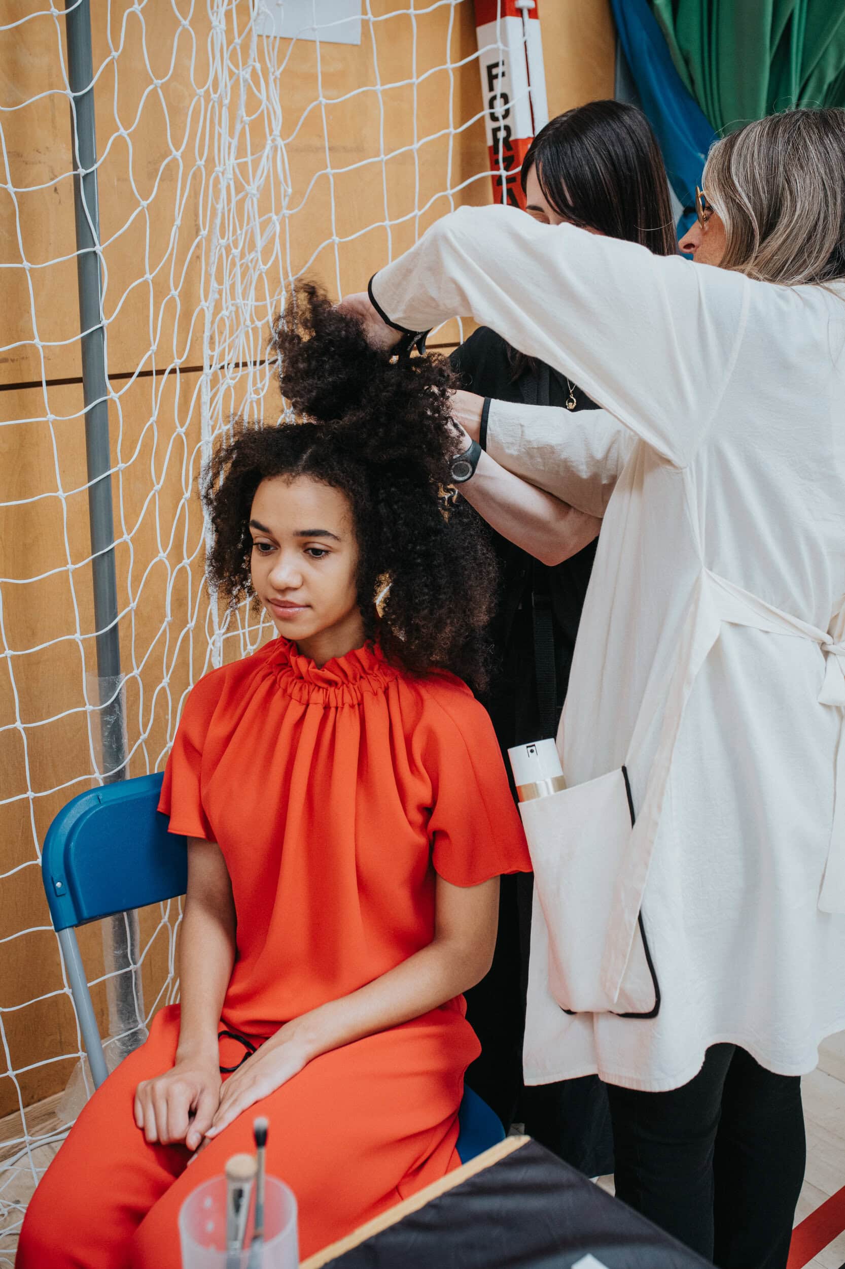 Edeline Lee Spring 2027 Fashion Show Backstage