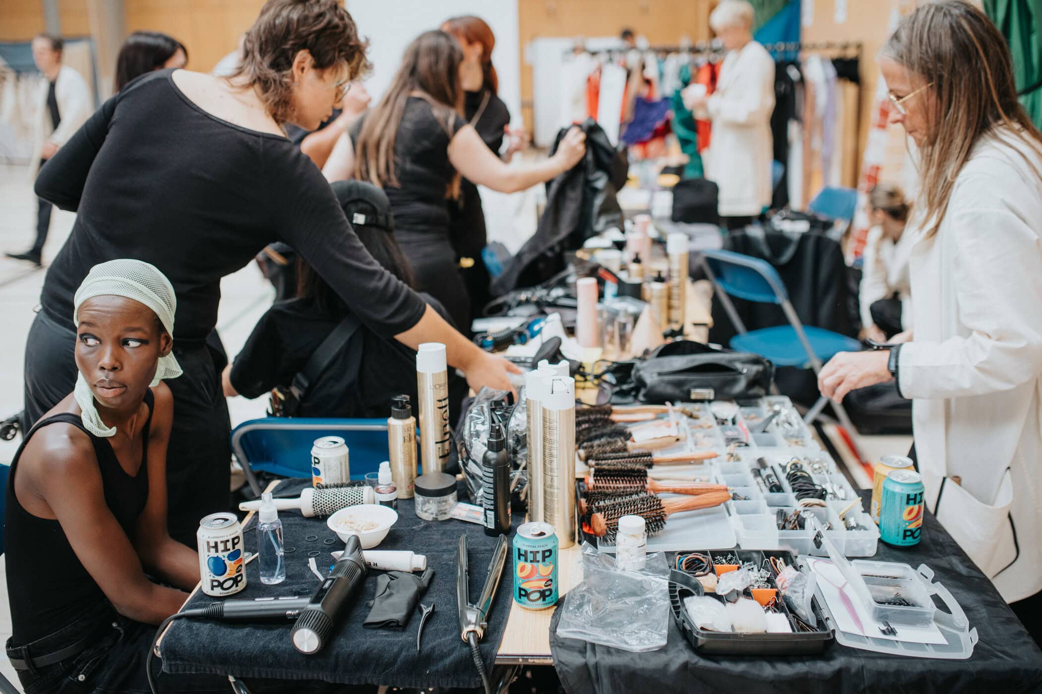 Edeline Lee Spring 2027 Fashion Show Backstage