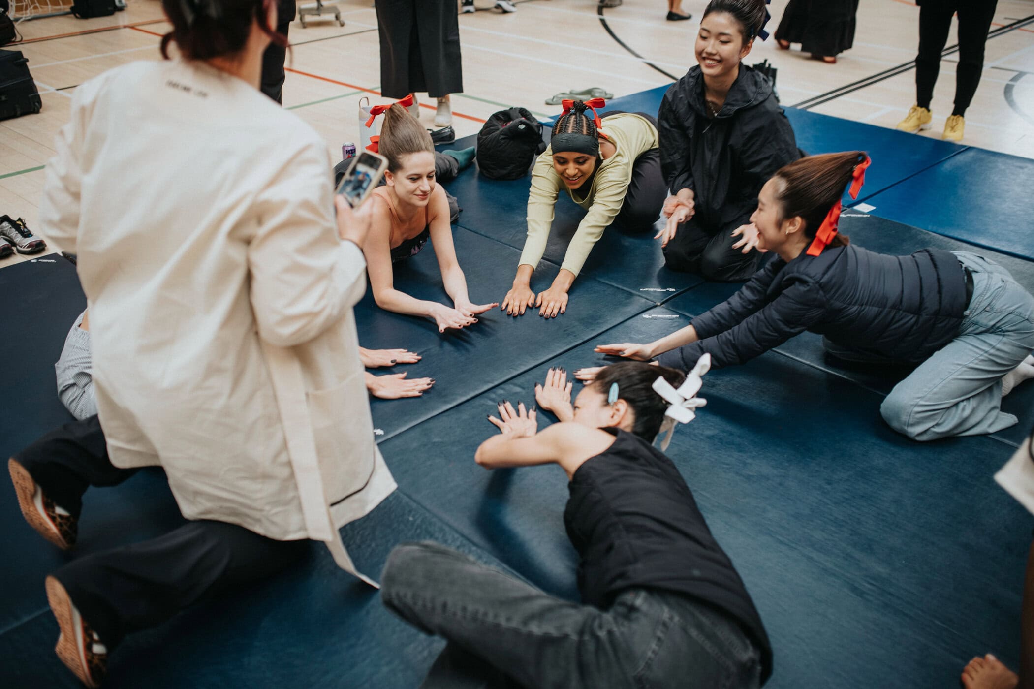 Edeline Lee Spring 2027 Fashion Show Backstage