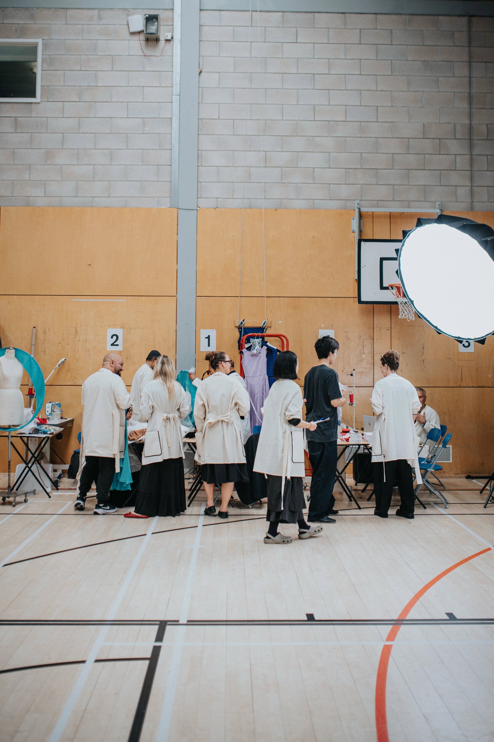 Edeline Lee Spring 2027 Fashion Show Backstage