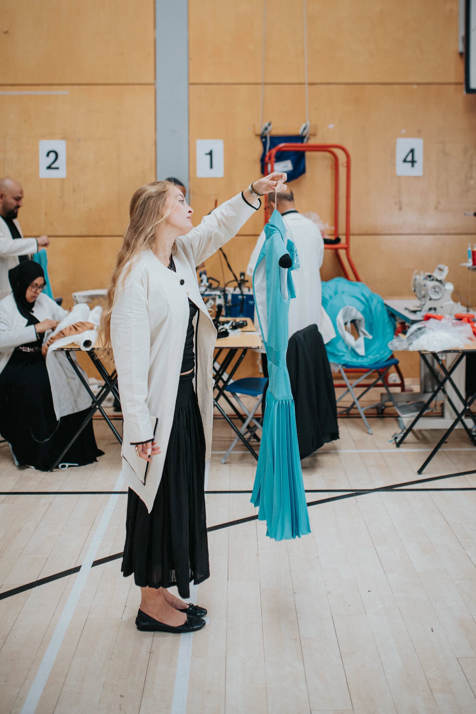 Edeline Lee Spring 2027 Fashion Show Backstage