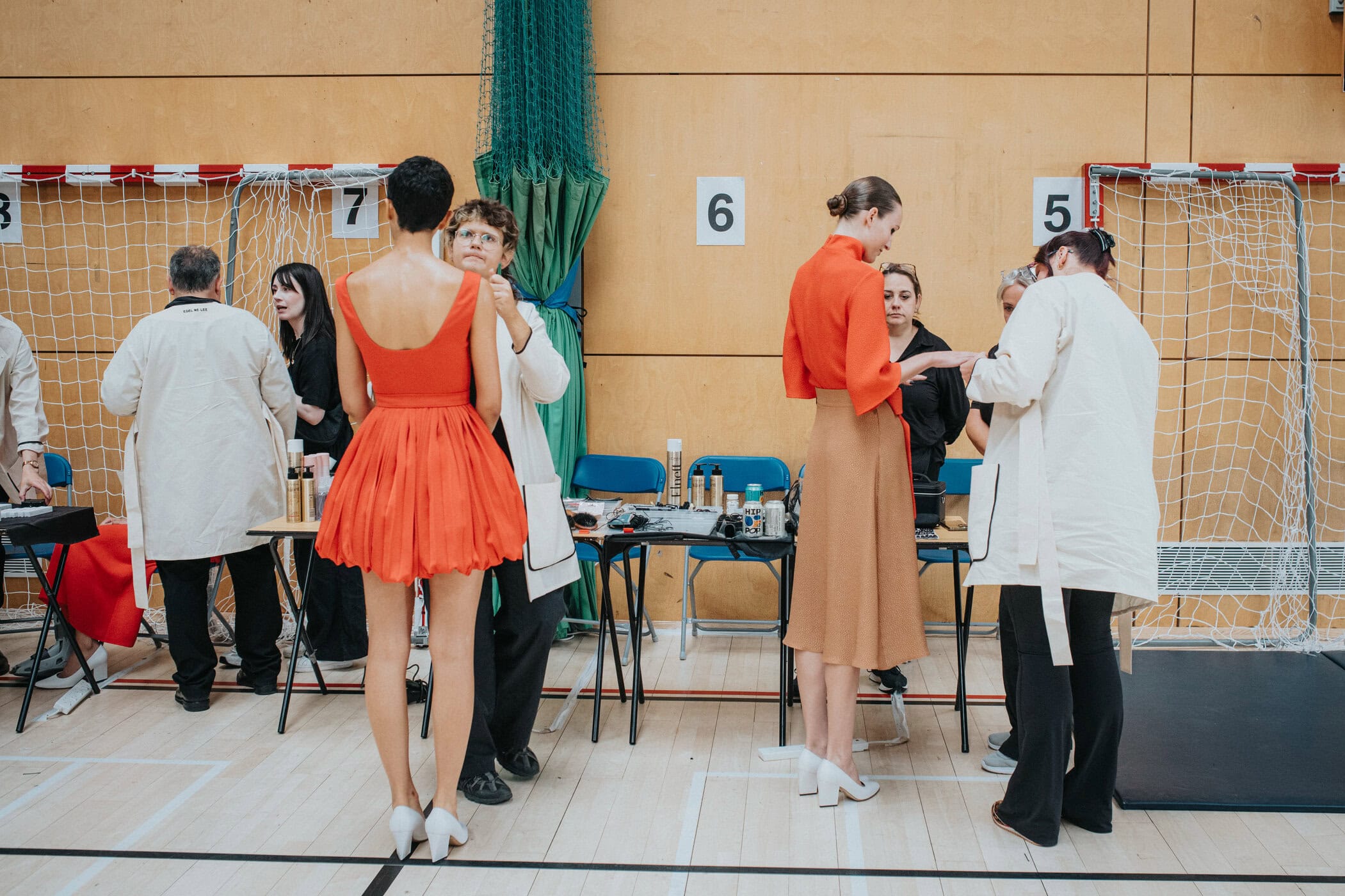 Edeline Lee Spring 2027 Fashion Show Backstage