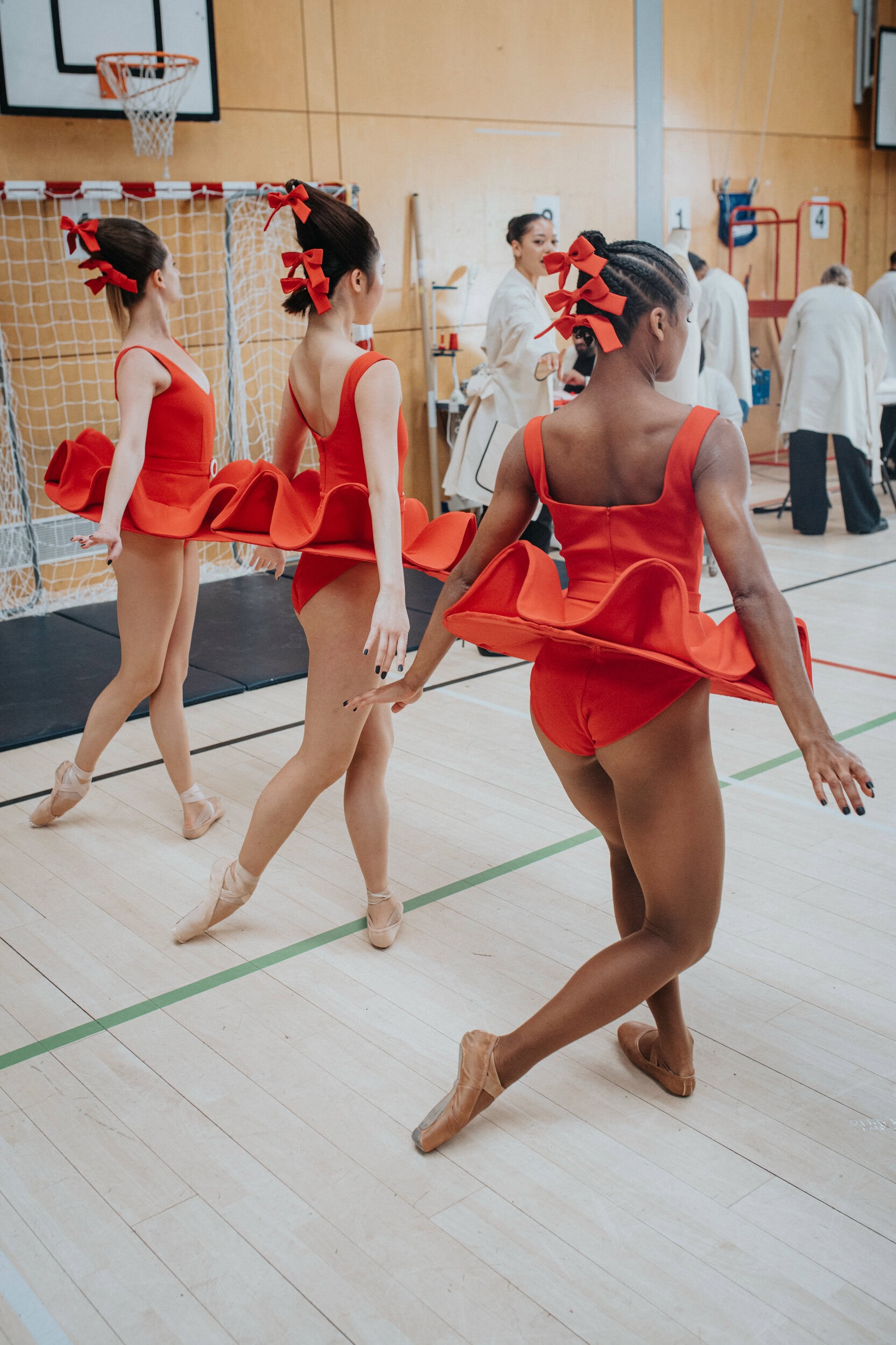 Edeline Lee Spring 2027 Fashion Show Backstage
