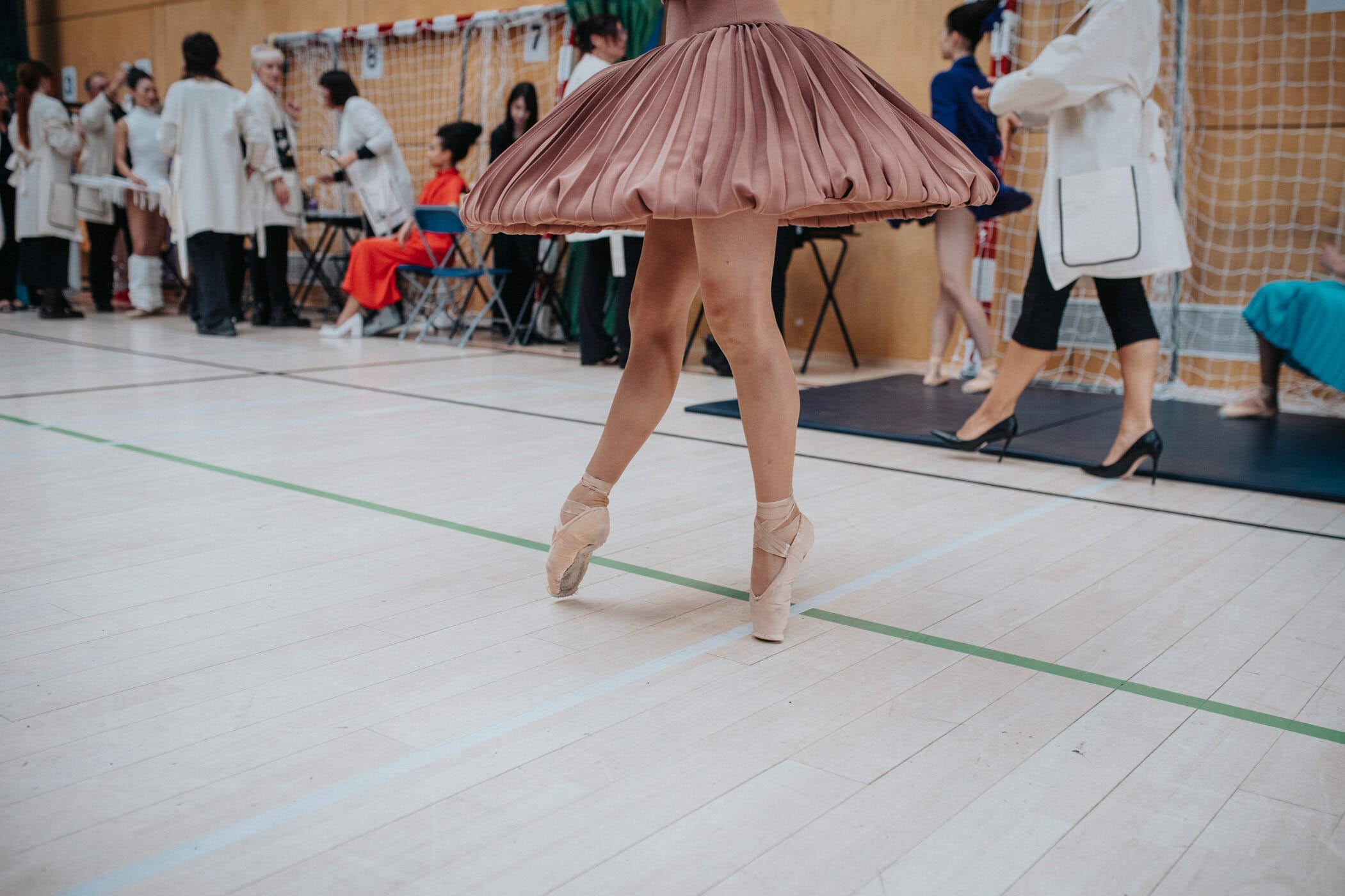 Edeline Lee Spring 2027 Fashion Show Backstage