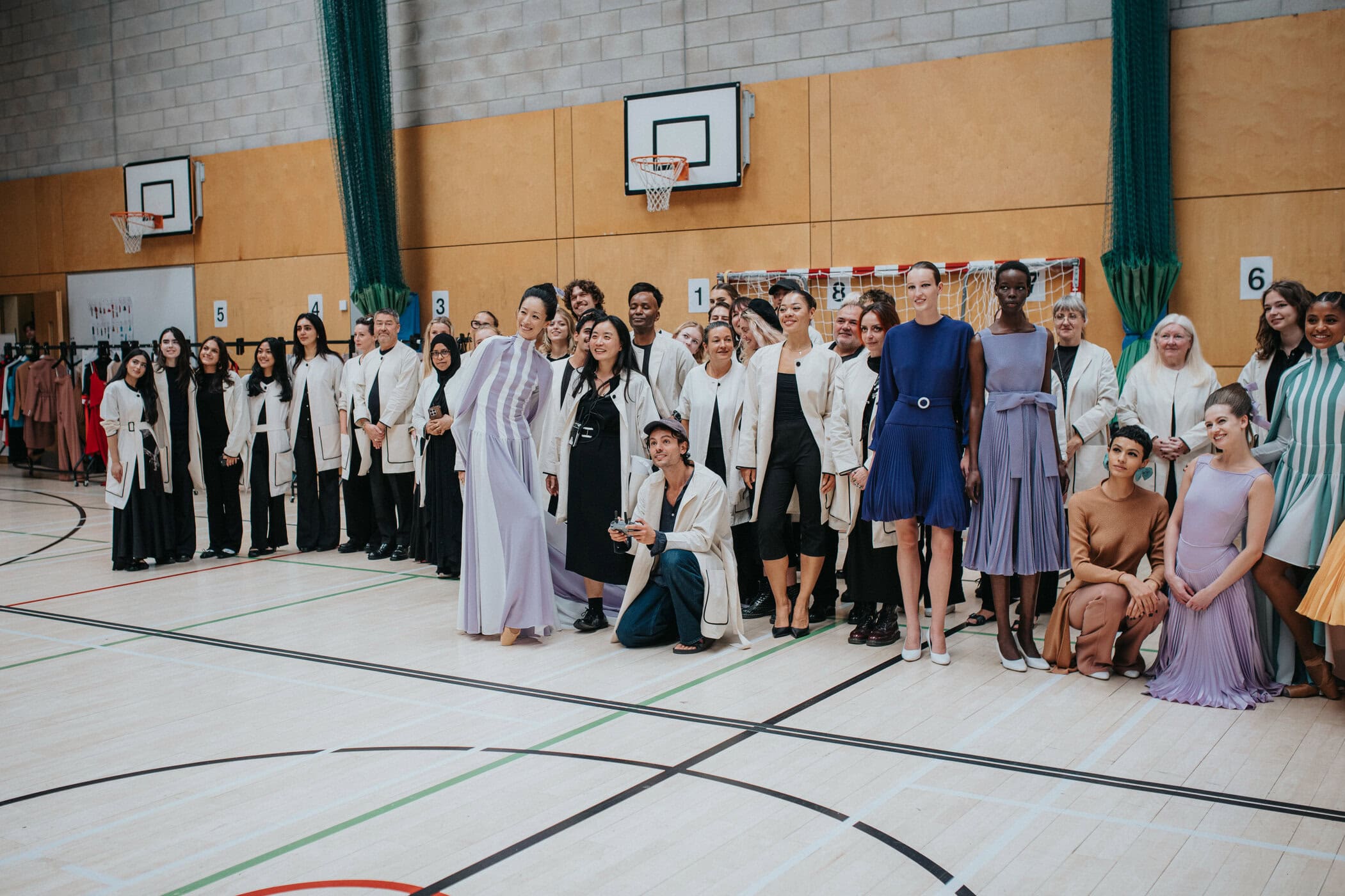 Edeline Lee Spring 2027 Fashion Show Backstage