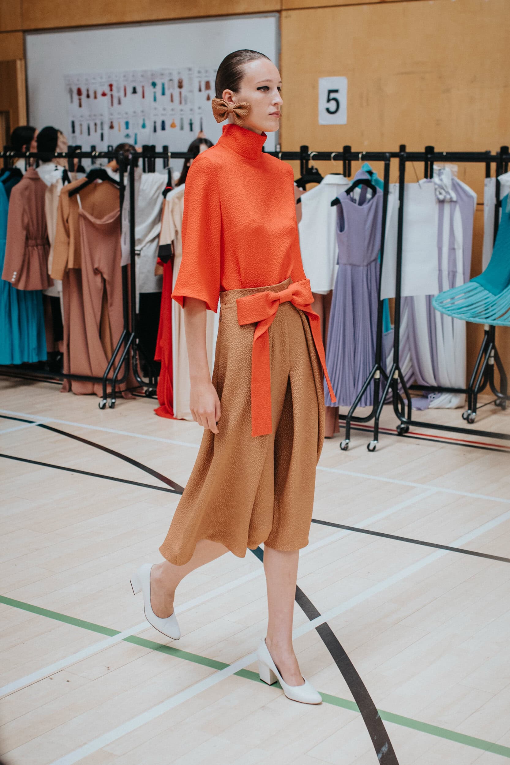 Edeline Lee Spring 2027 Fashion Show Backstage